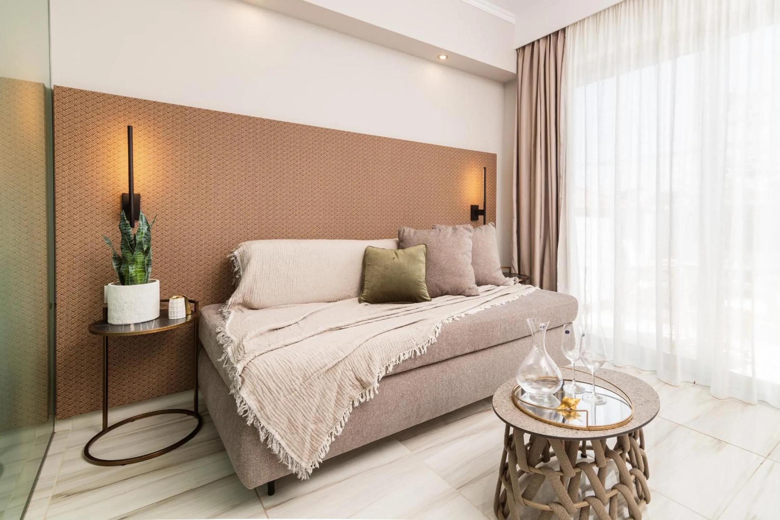 Bed in Karras Grande Resort