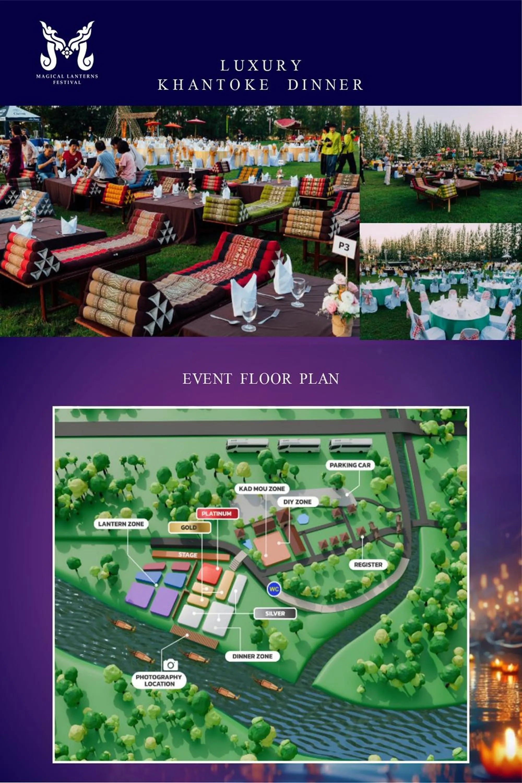 Text overlay in Trekker Camp