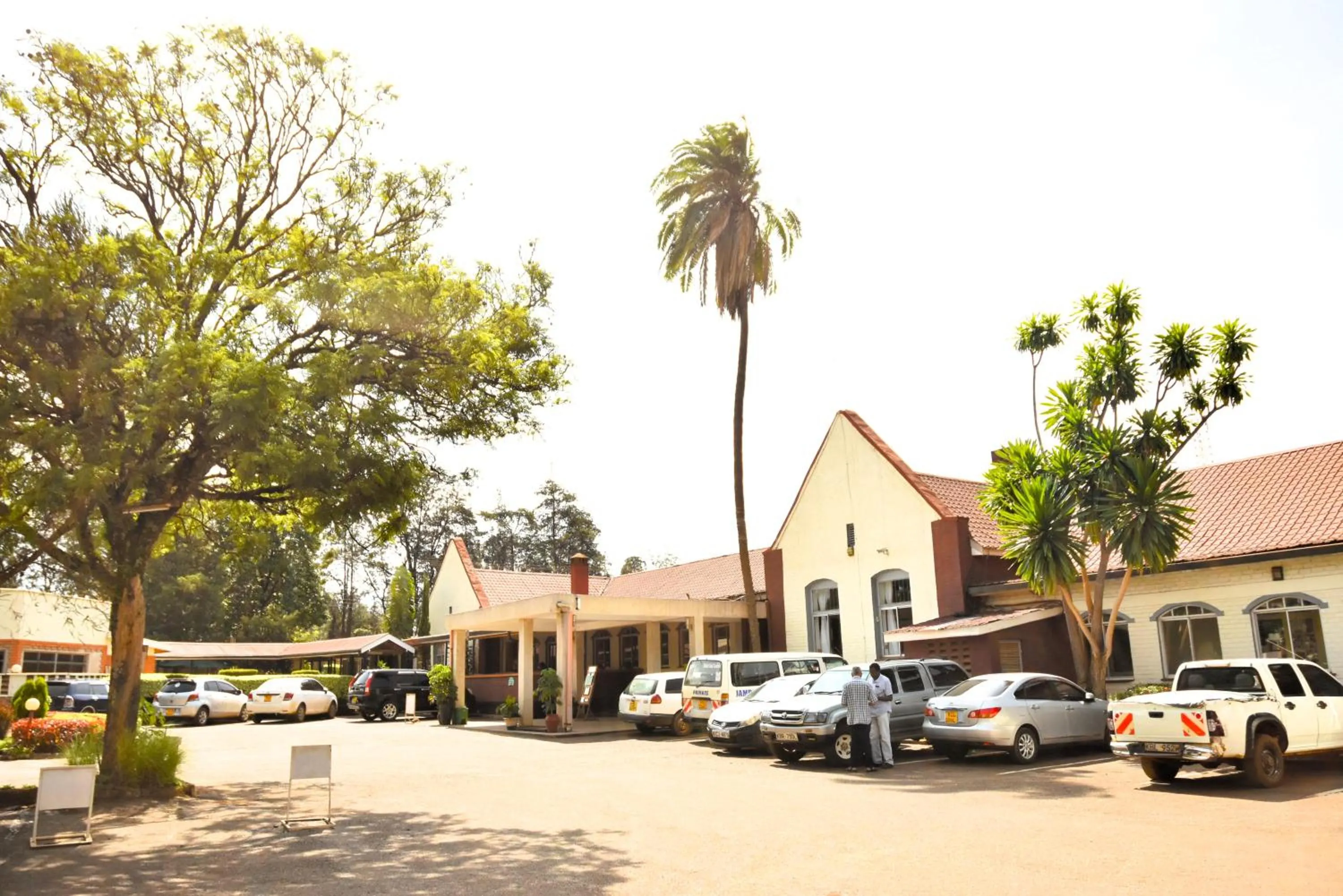 Facade/entrance in Wagon Wheel Hotel Eldoret