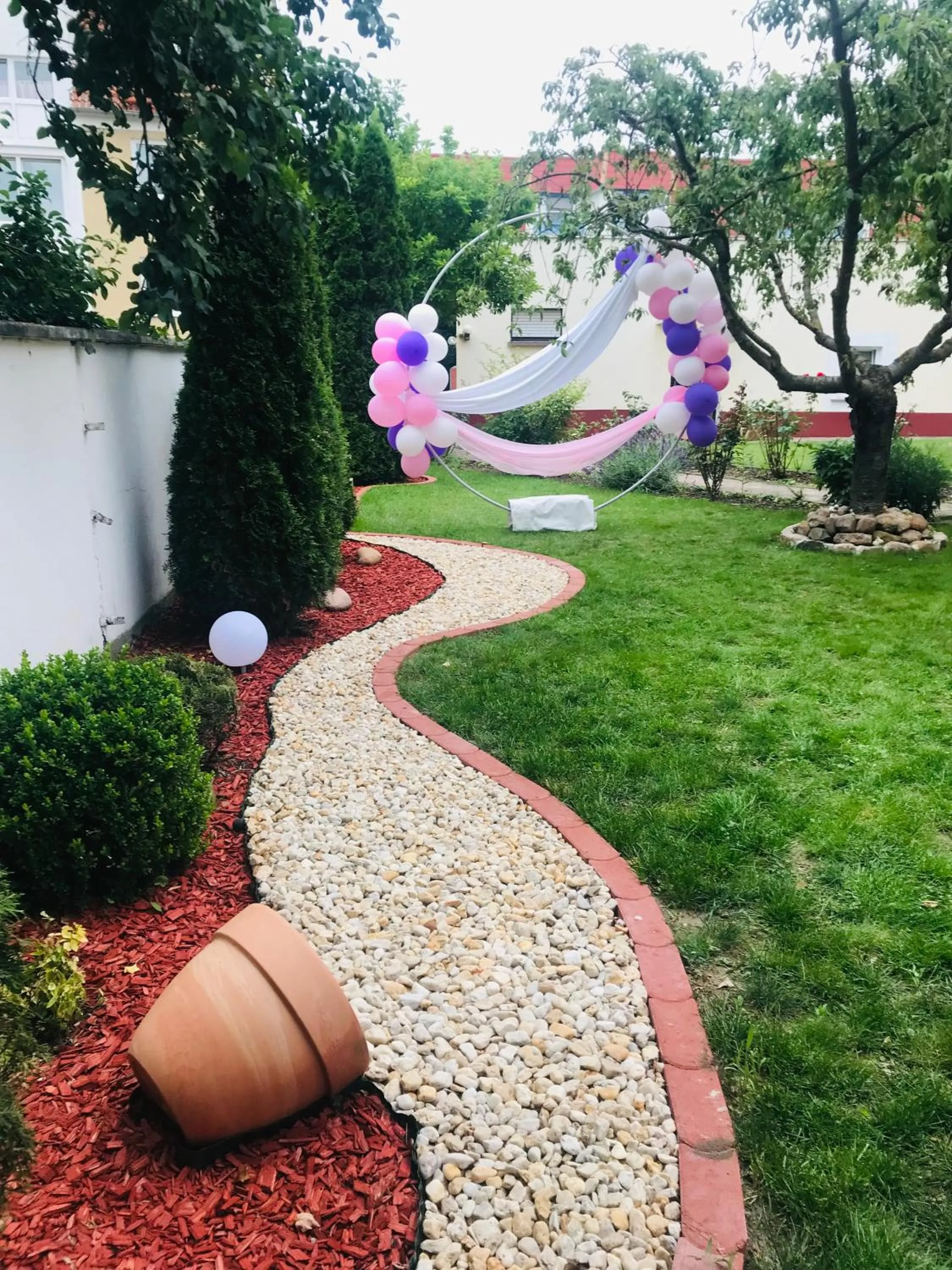 Garden in PensionLien