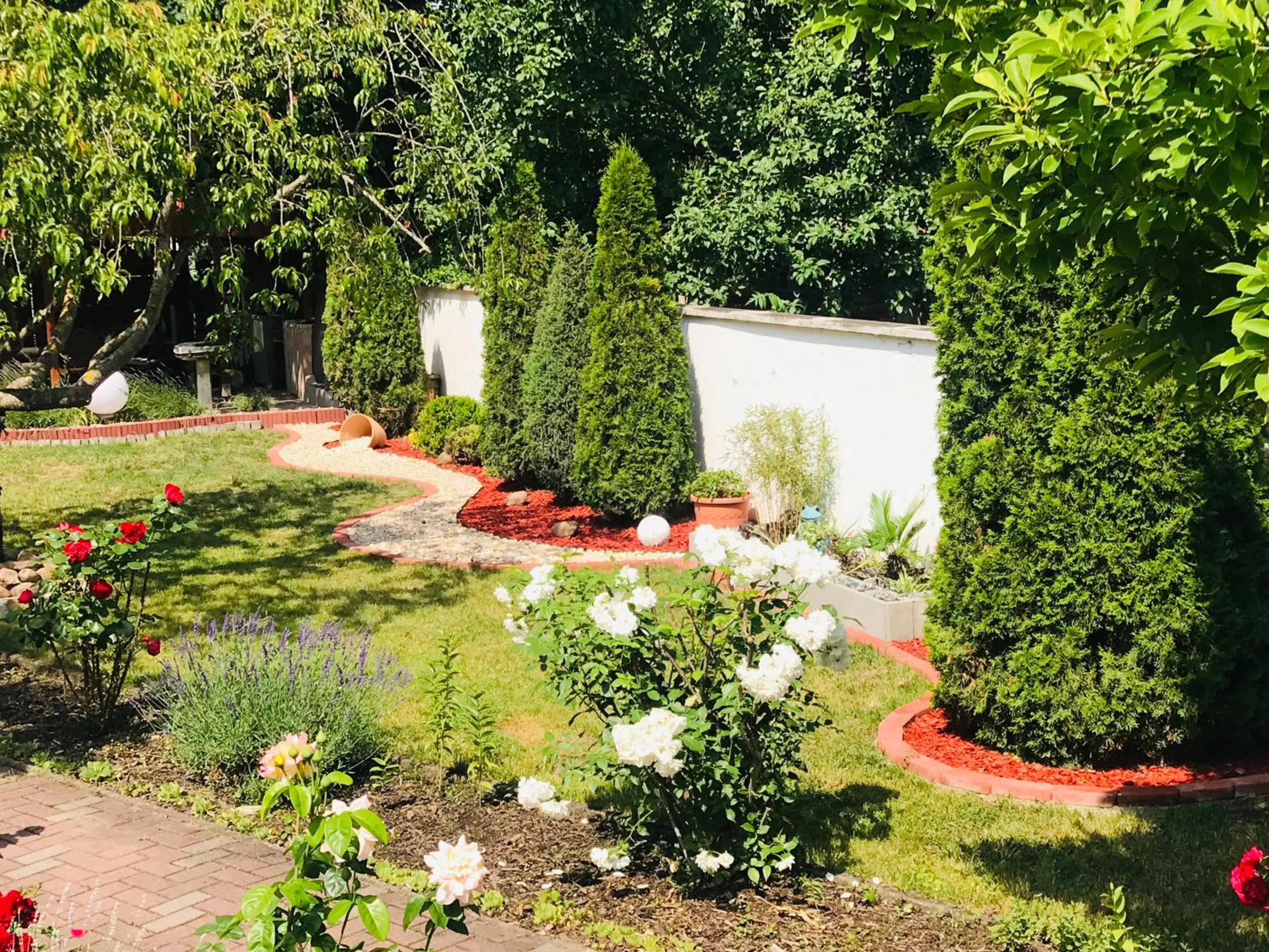 Garden in PensionLien