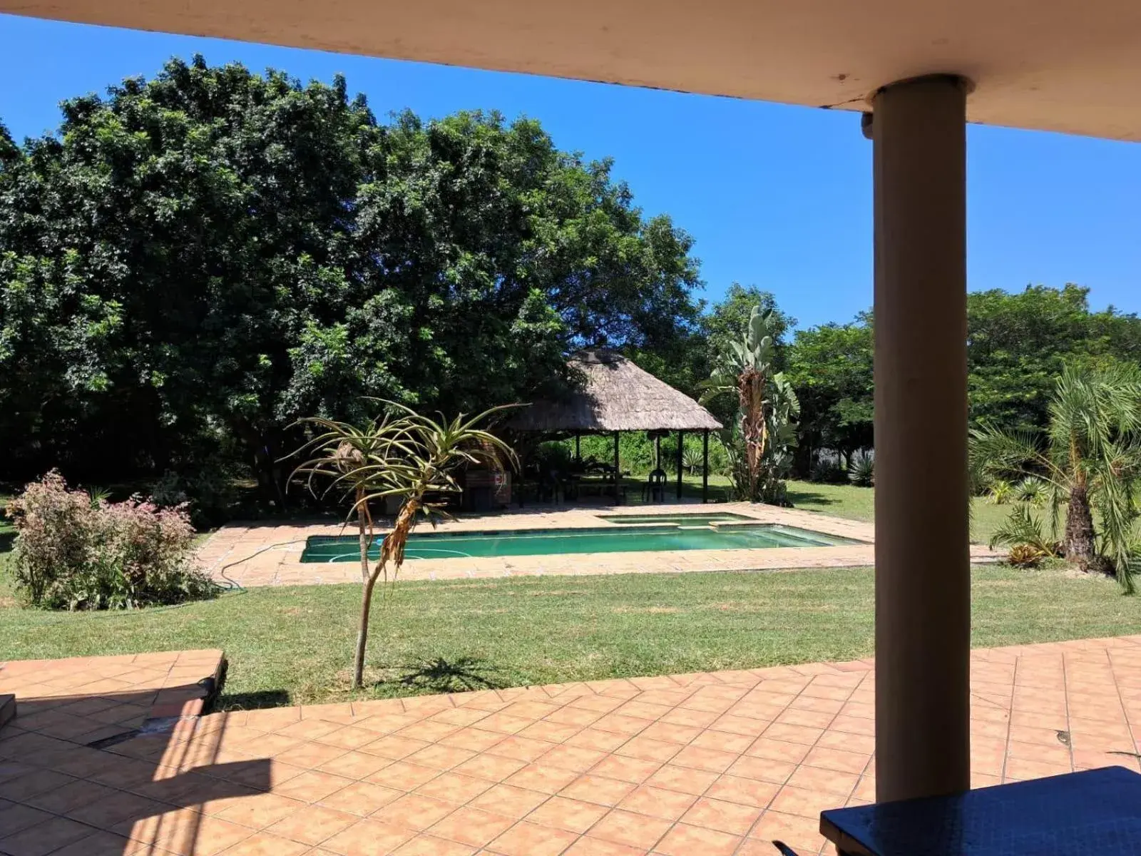 Garden view in SeaXplore Lodge & Dive Center Garden view in SeaXplore Lodge & Dive Center