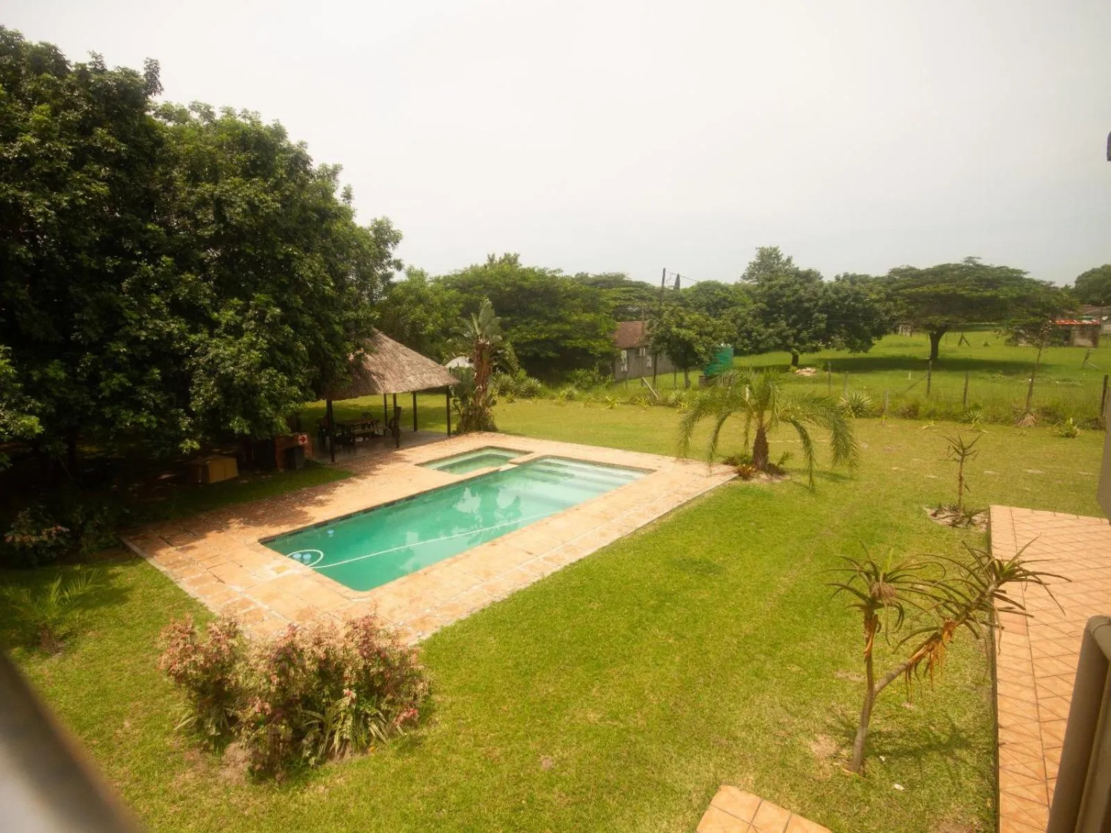 Pool view in SeaXplore Lodge & Dive Center