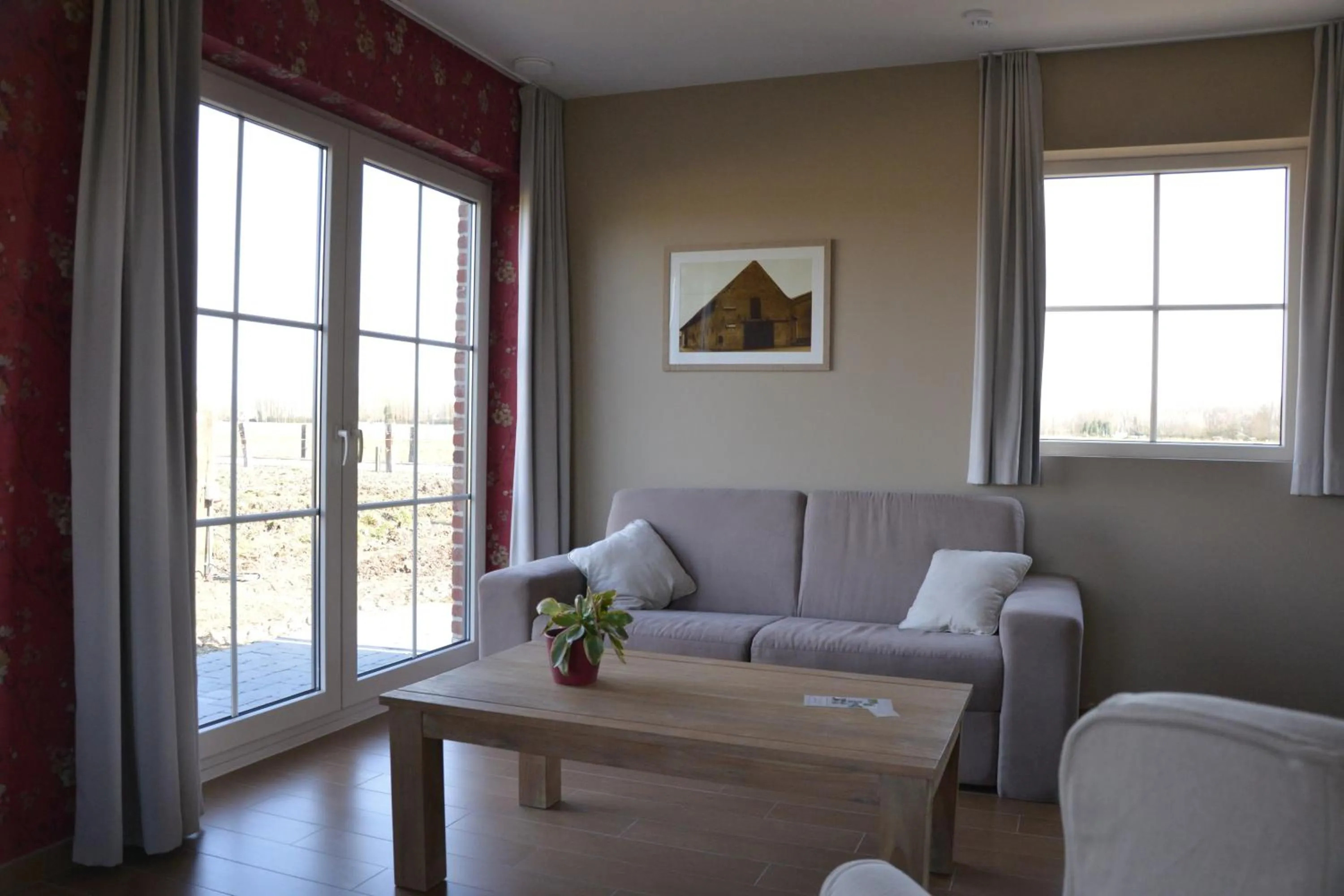 Seating area in B&B Nieuwhof