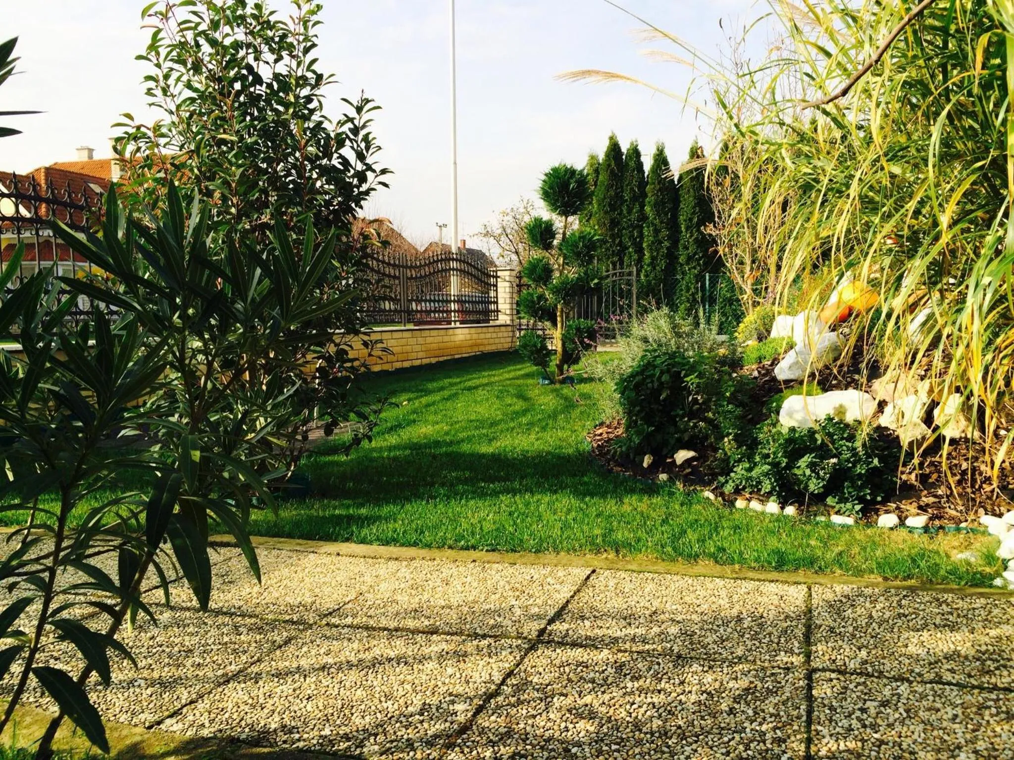 Garden in Judit Vendégház