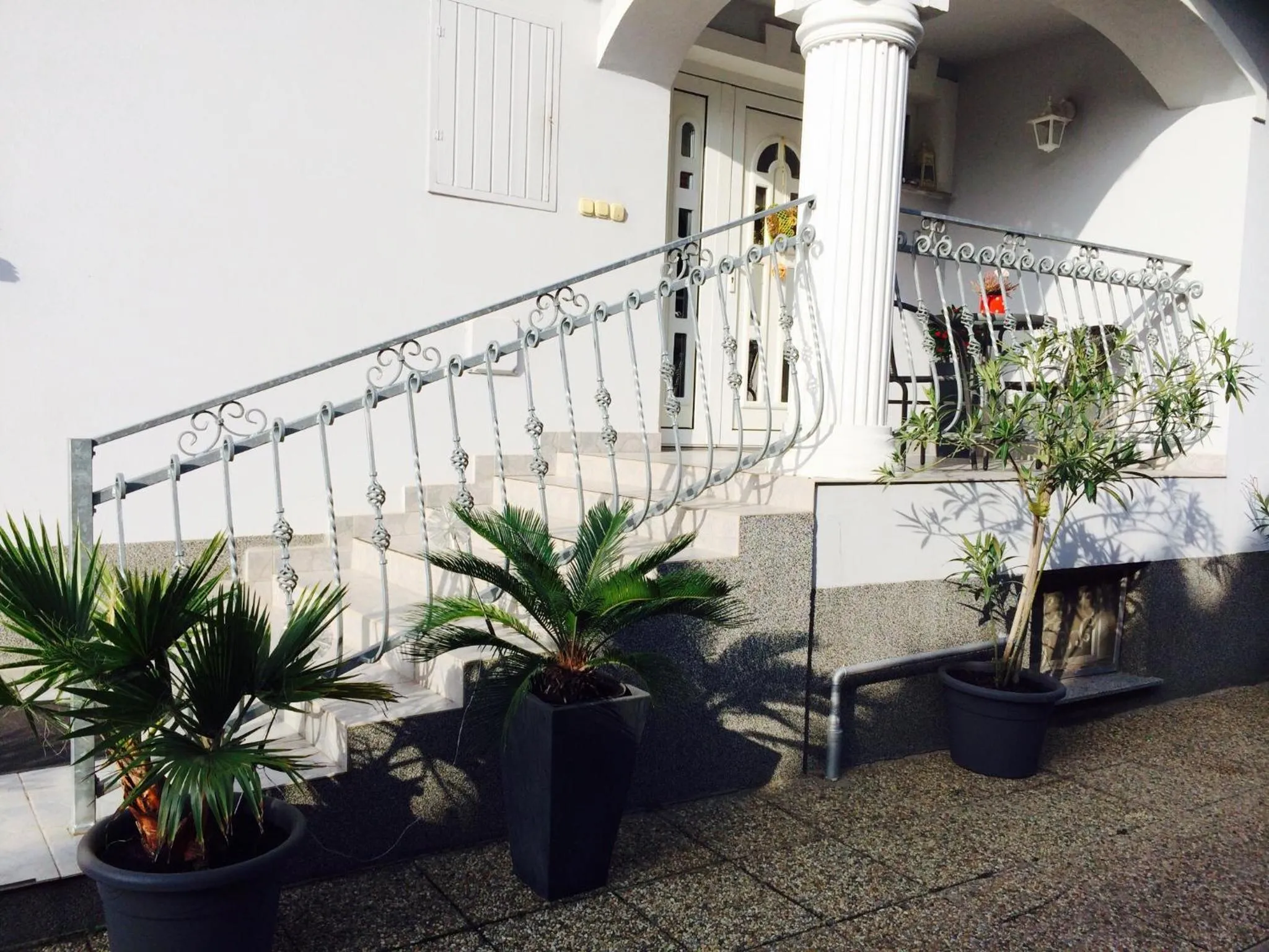 Facade/entrance in Judit Vendégház