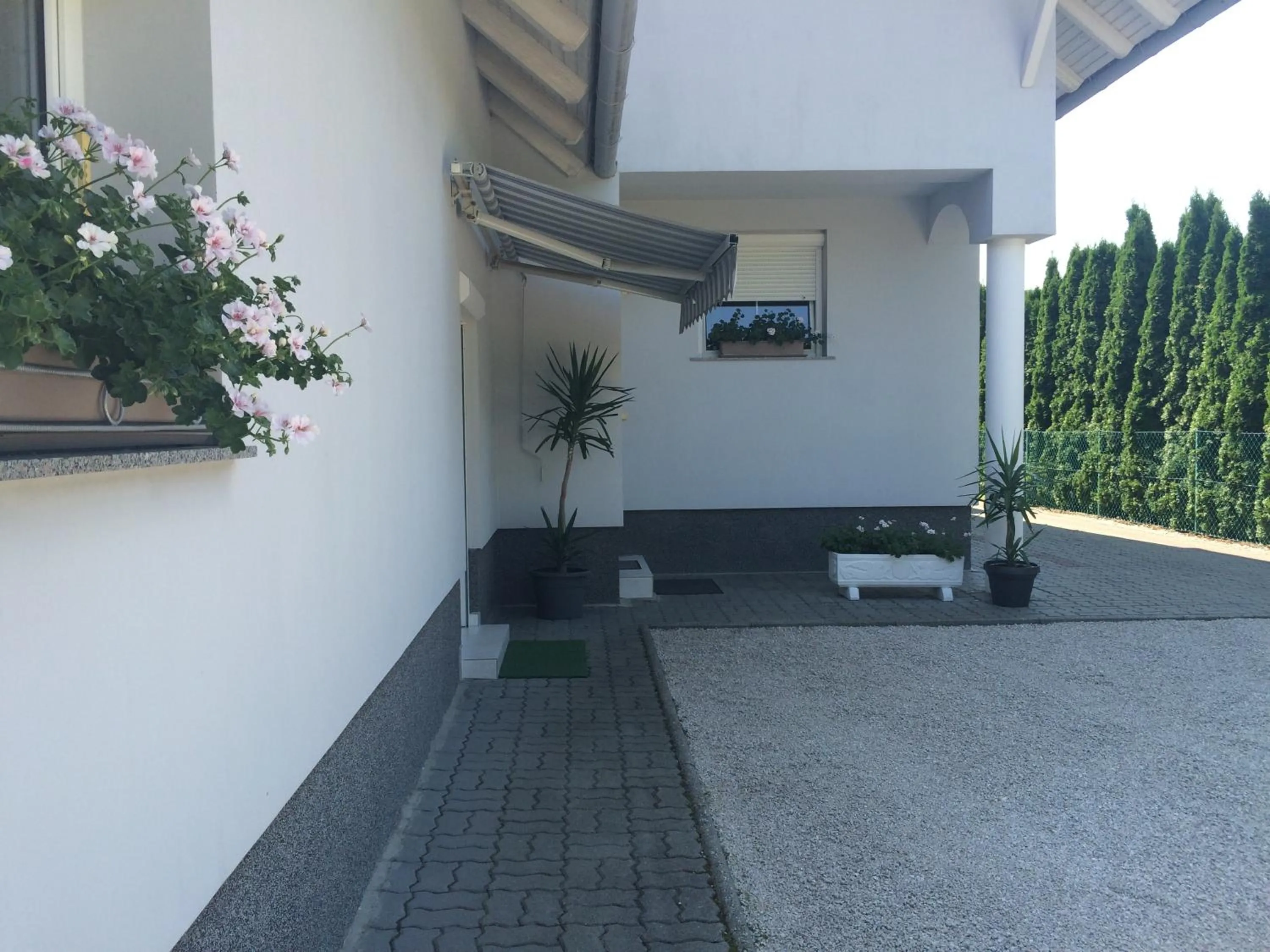 Facade/entrance in Judit Vendégház