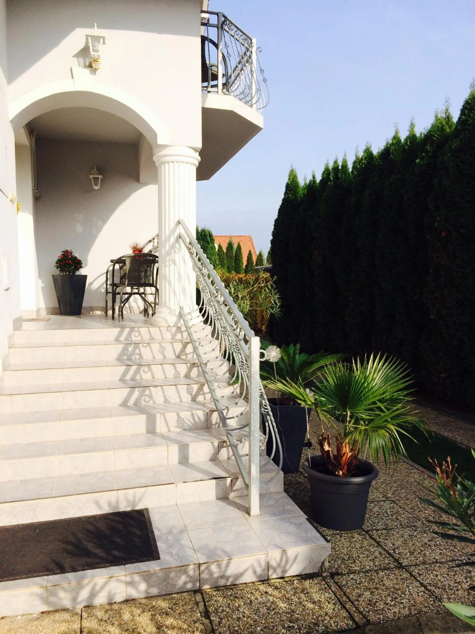 Facade/entrance in Judit Vendégház