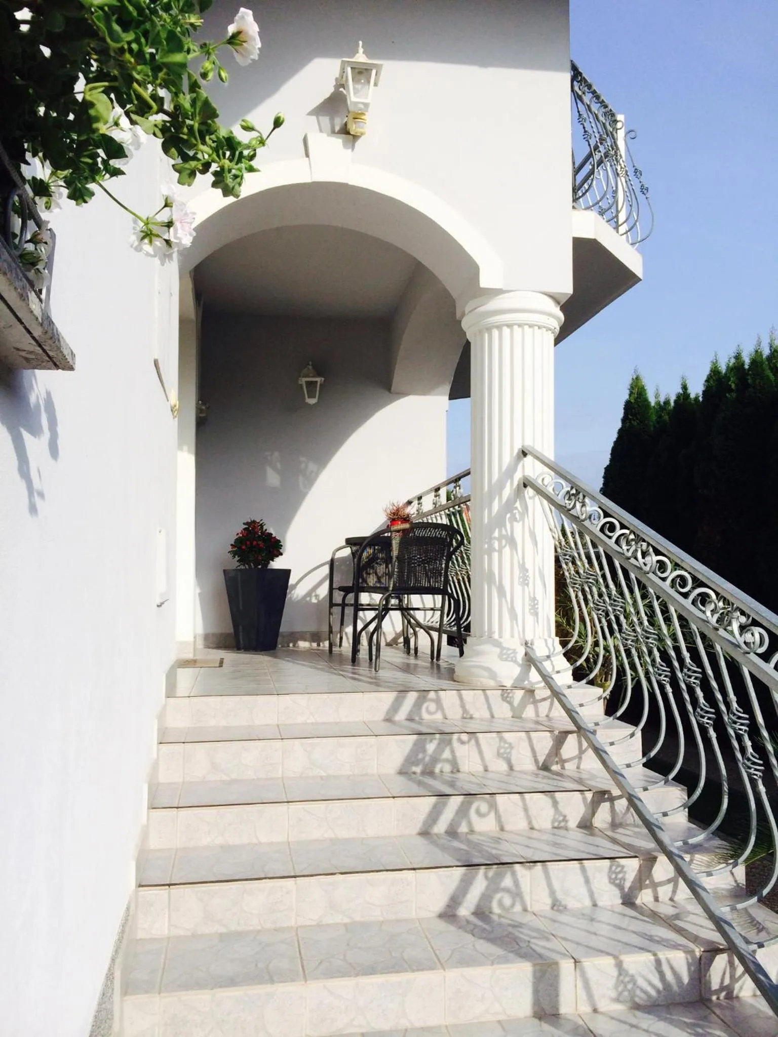 Facade/entrance in Judit Vendégház