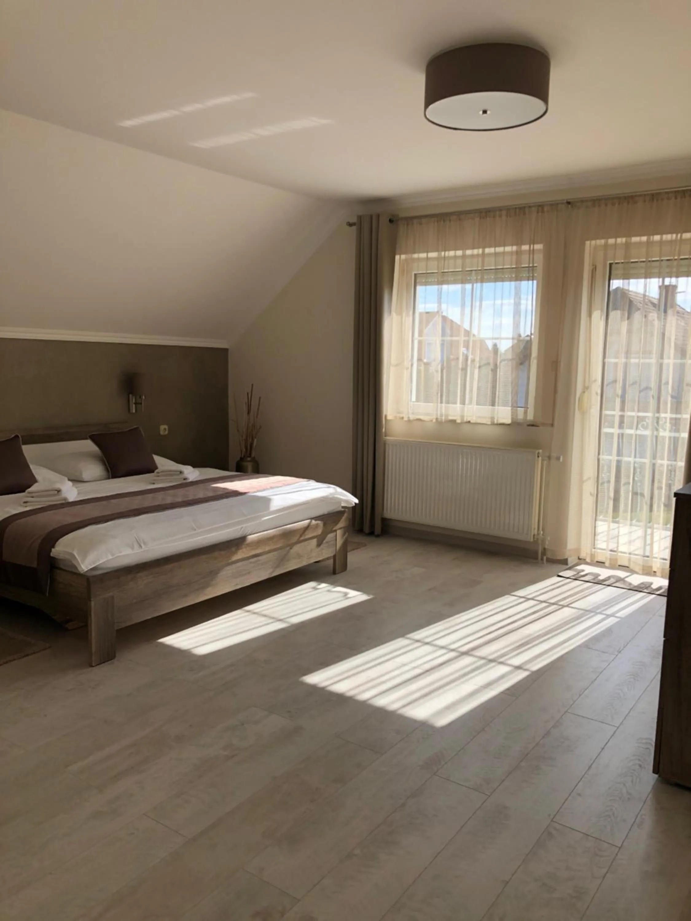 Bed in Judit Vendégház