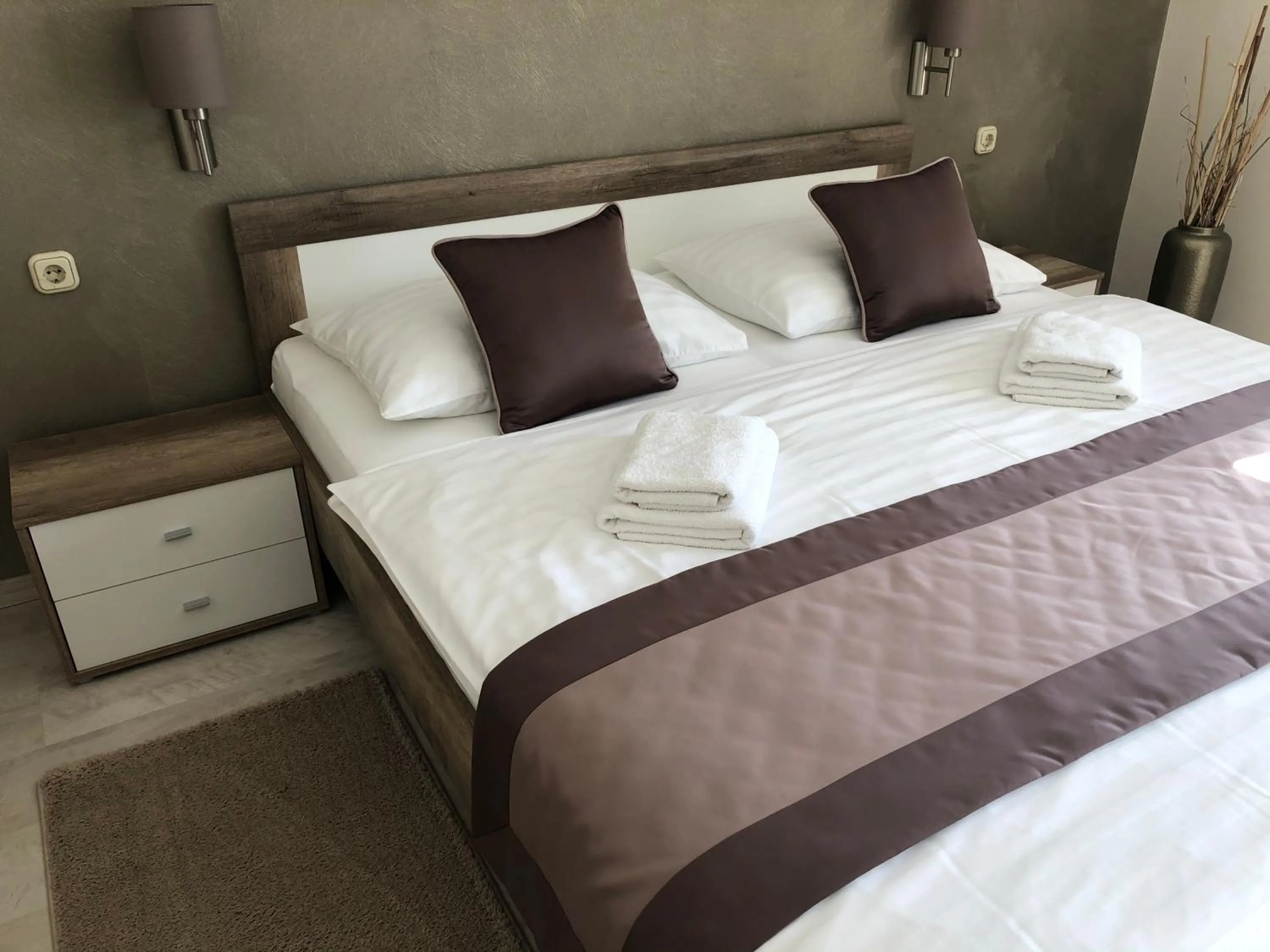 Bed in Judit Vendégház