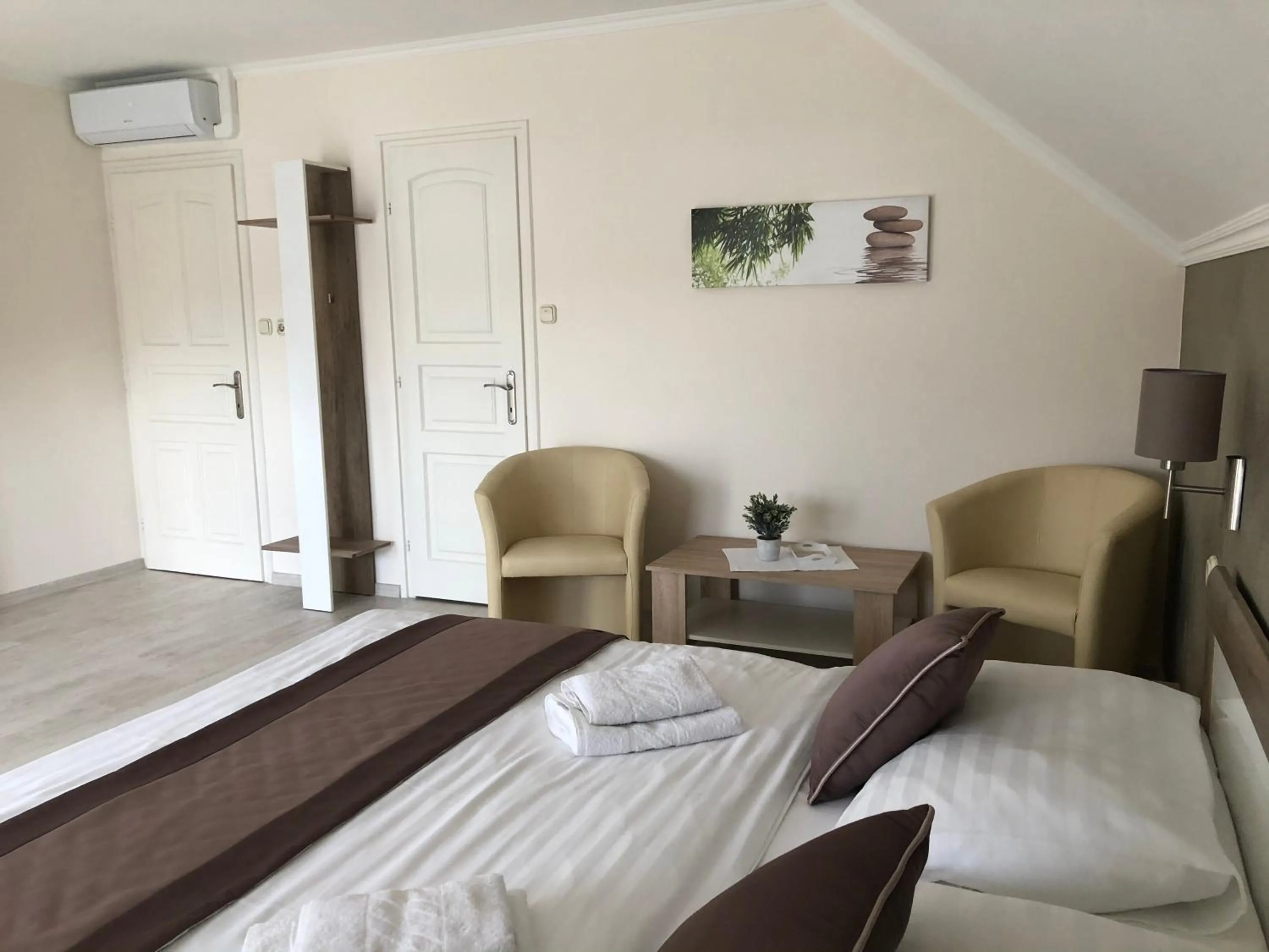 Bed in Judit Vendégház