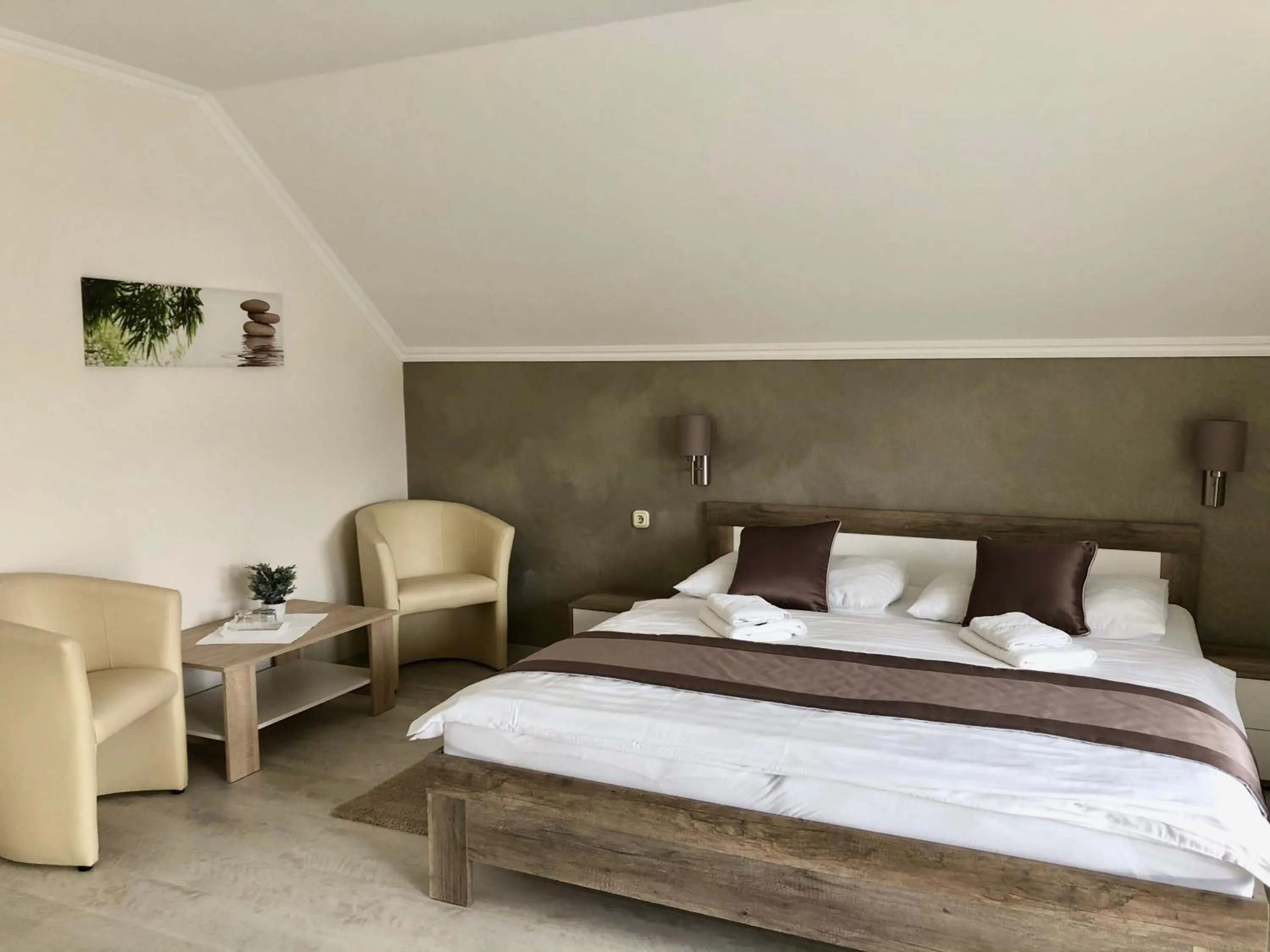 Bed in Judit Vendégház
