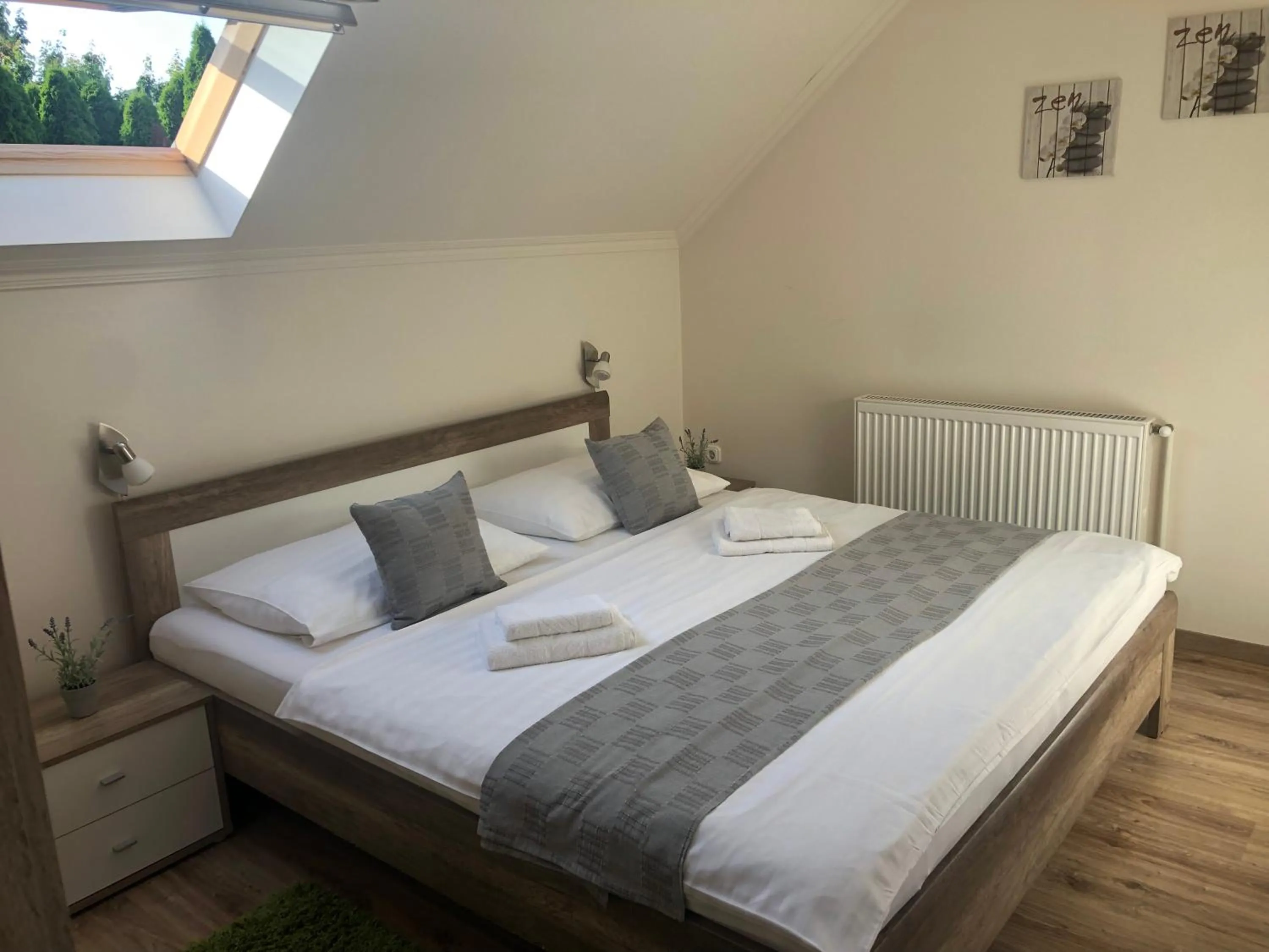 Bed in Judit Vendégház