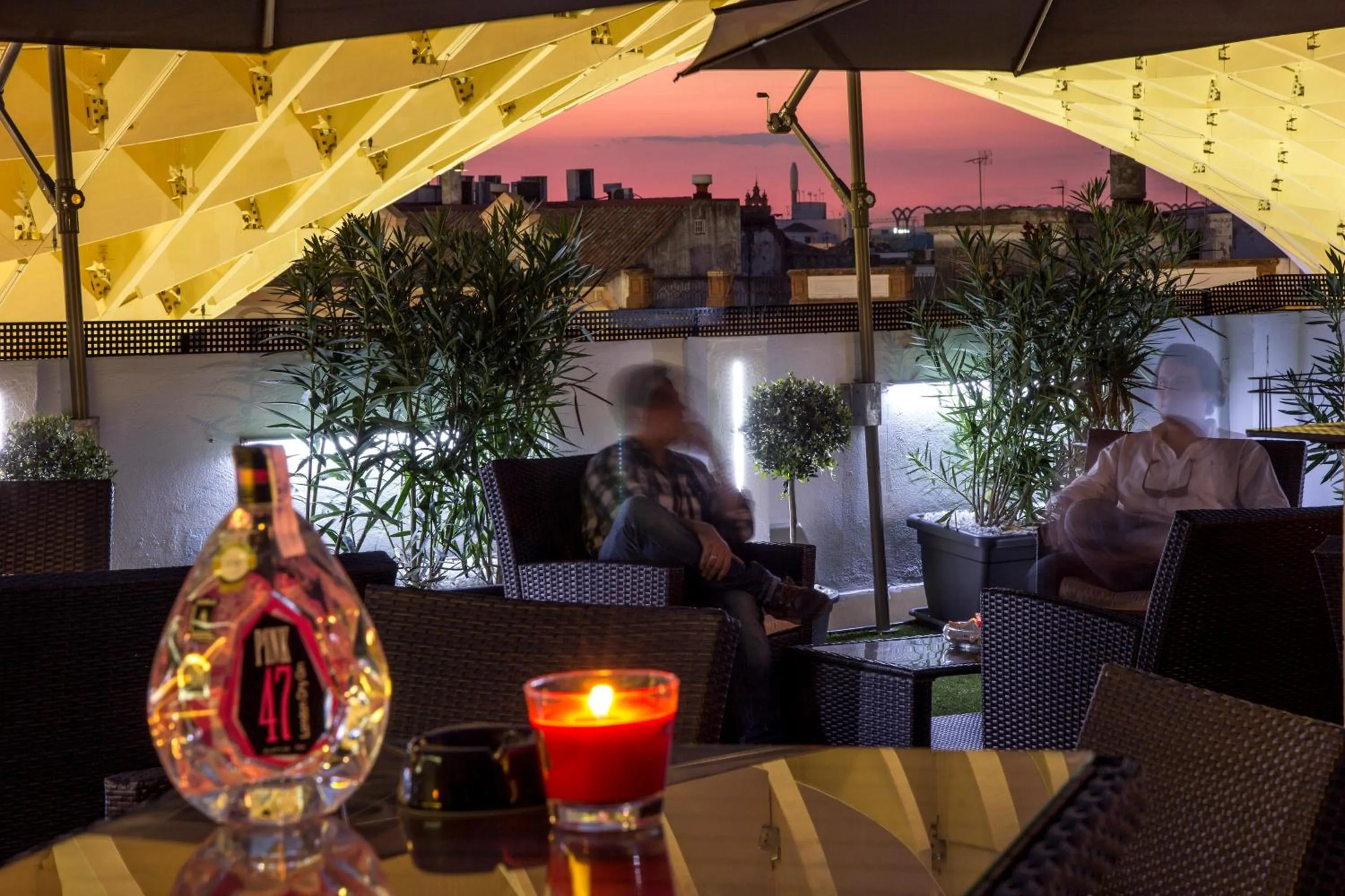 Lounge or bar in Hotel Palace Sevilla