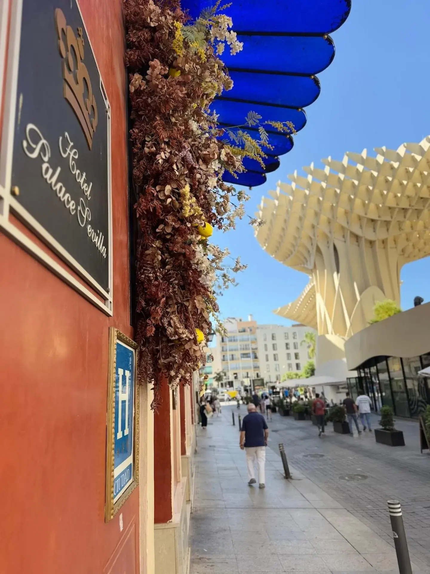 Property building in Hotel Palace Sevilla Property building in Hotel Palace Sevilla