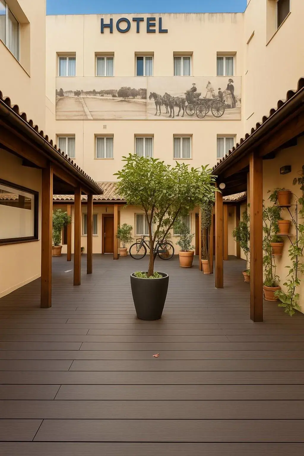 Property building in Hotel Palace Sevilla Property building in Hotel Palace Sevilla