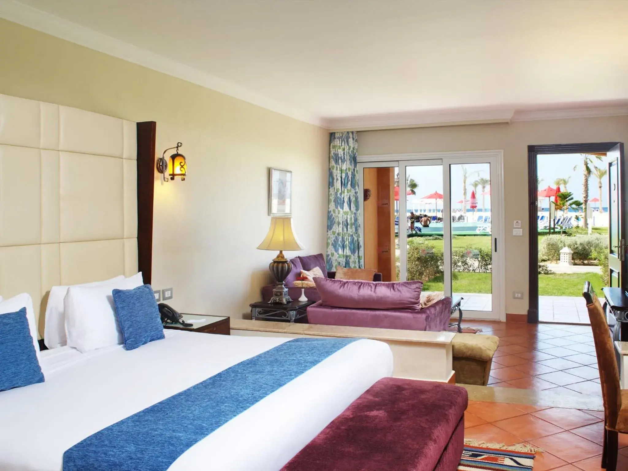 Day, Bed in Porto Matrouh Beach Resort Day, Bed in Porto Matrouh Beach Resort