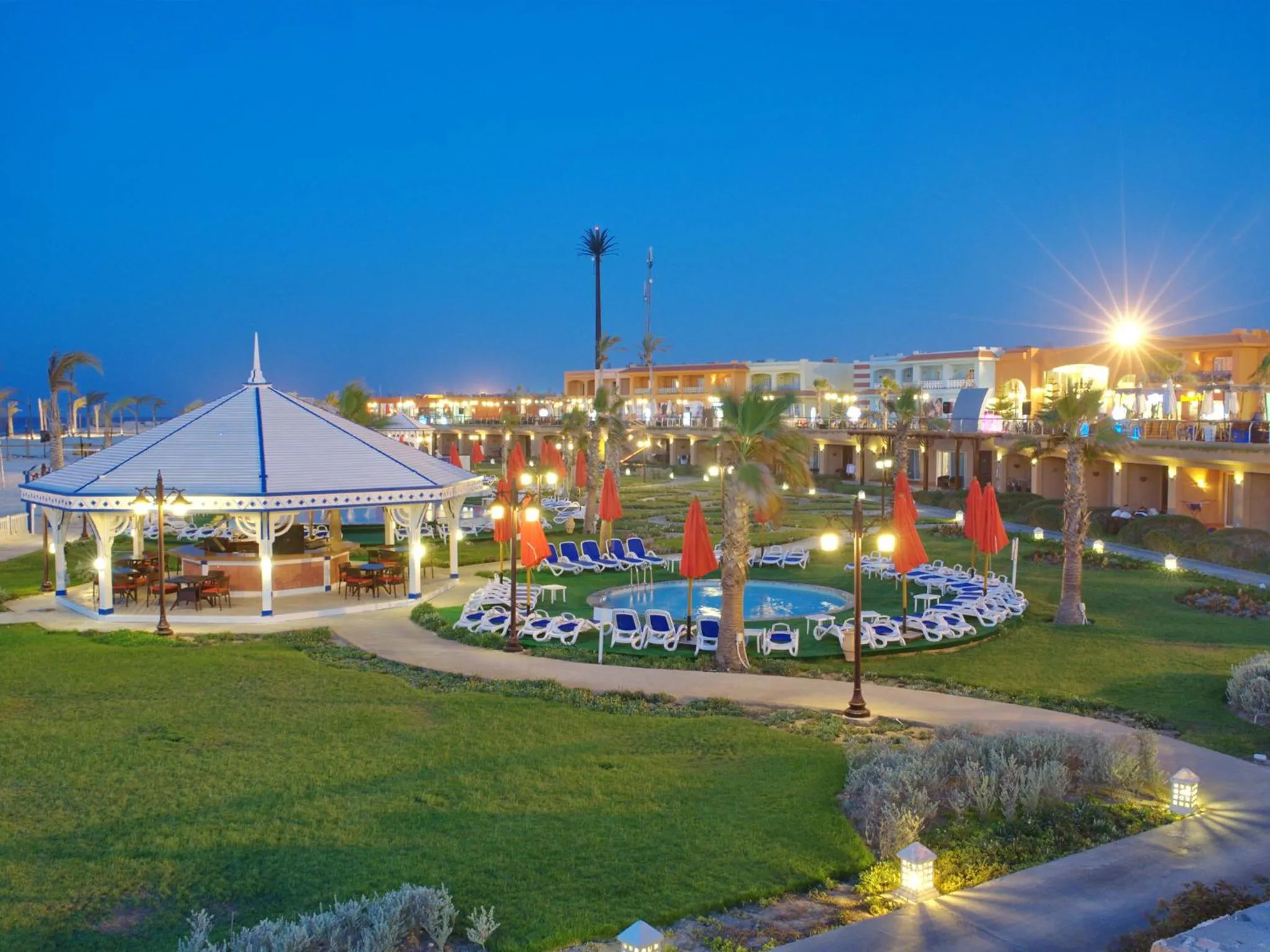 Garden in Porto Matrouh Beach Resort