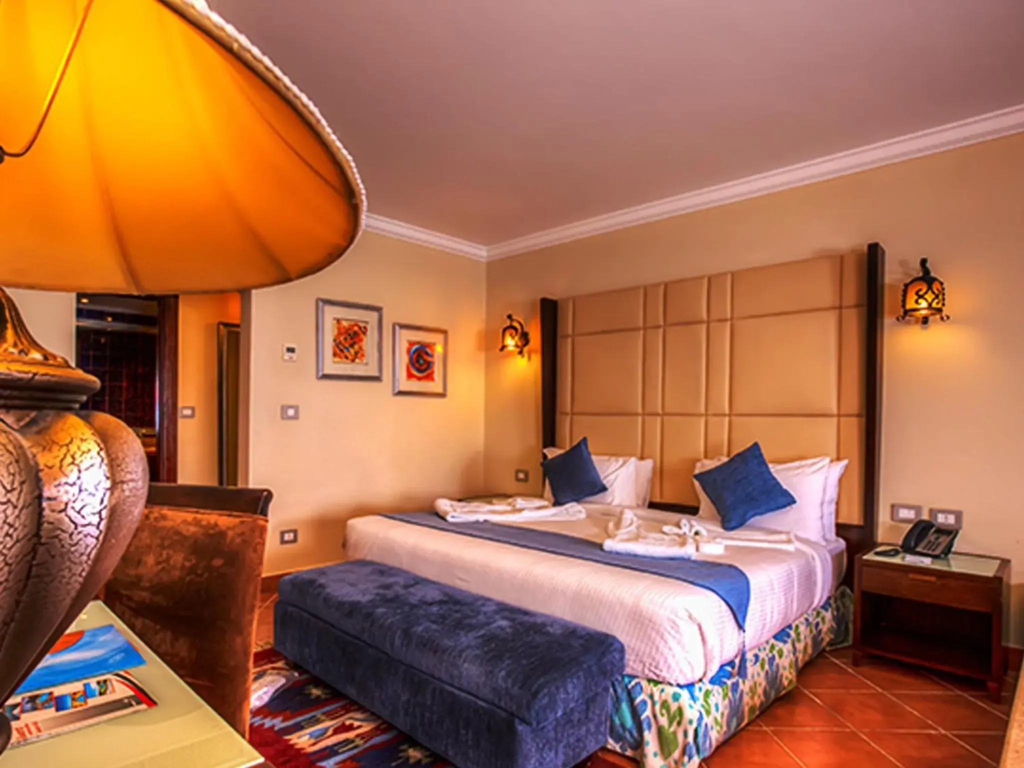 Bed in Porto Matrouh Beach Resort Bed in Porto Matrouh Beach Resort