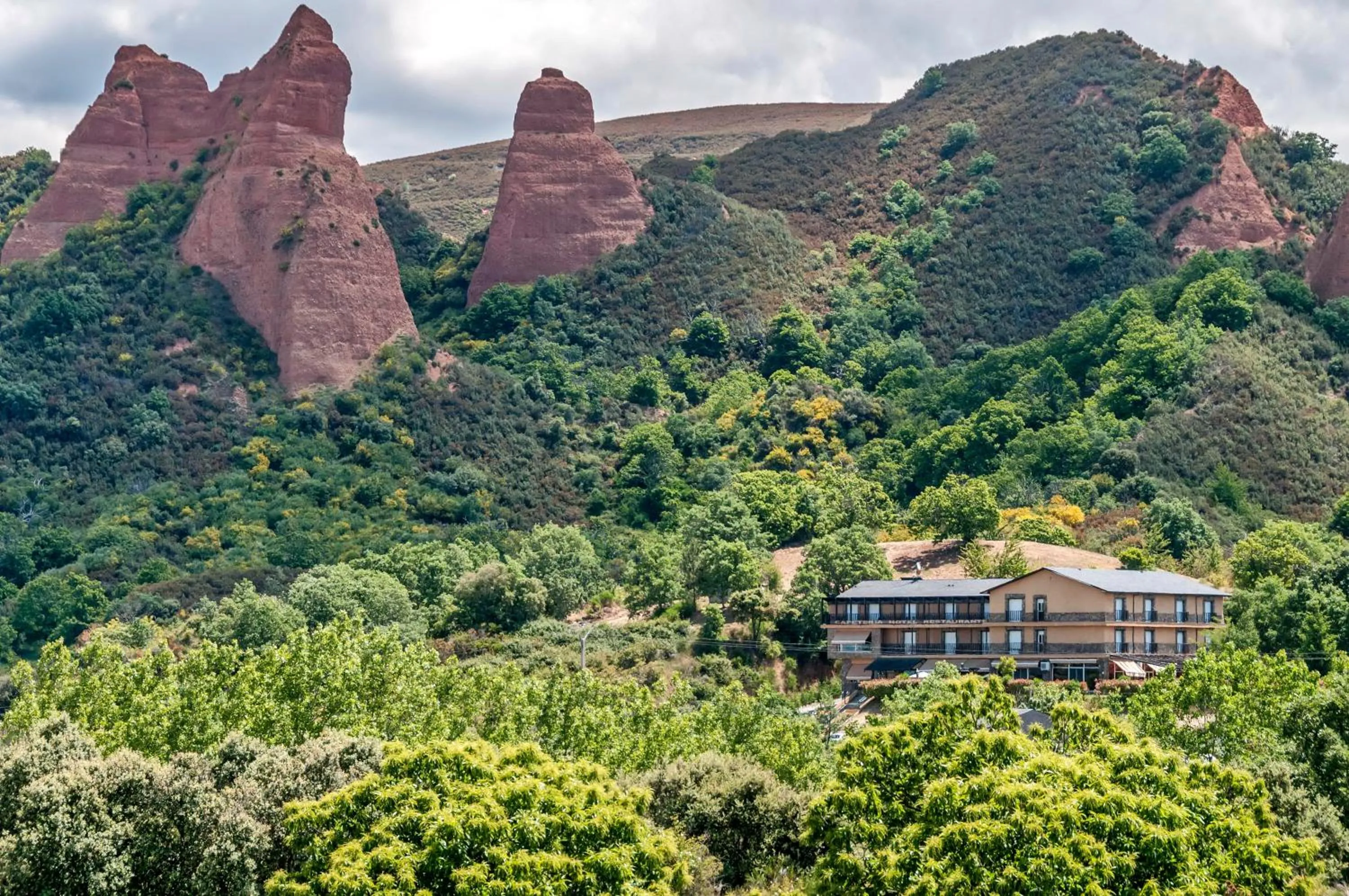 Bird's eye view in Hotel Medulio