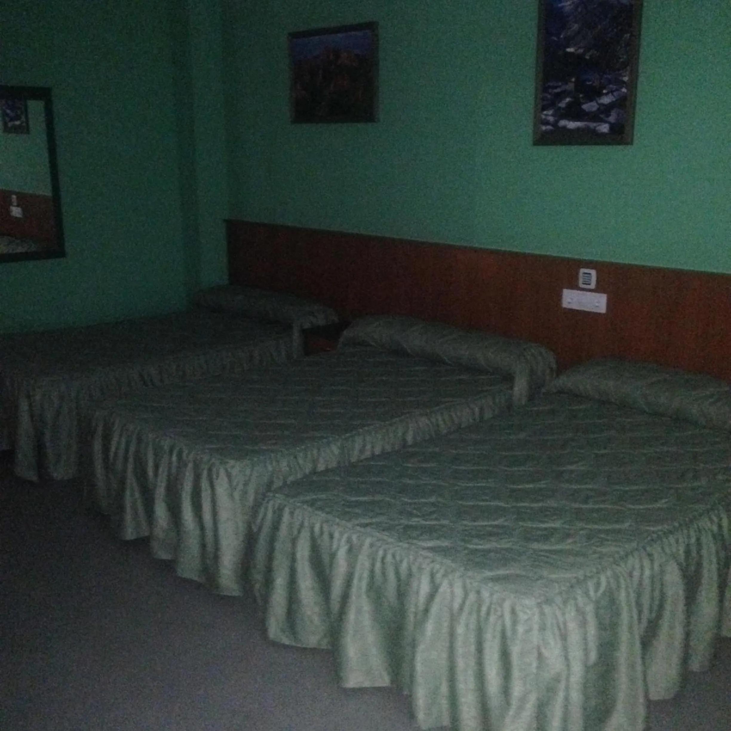 Bed in Hotel Medulio