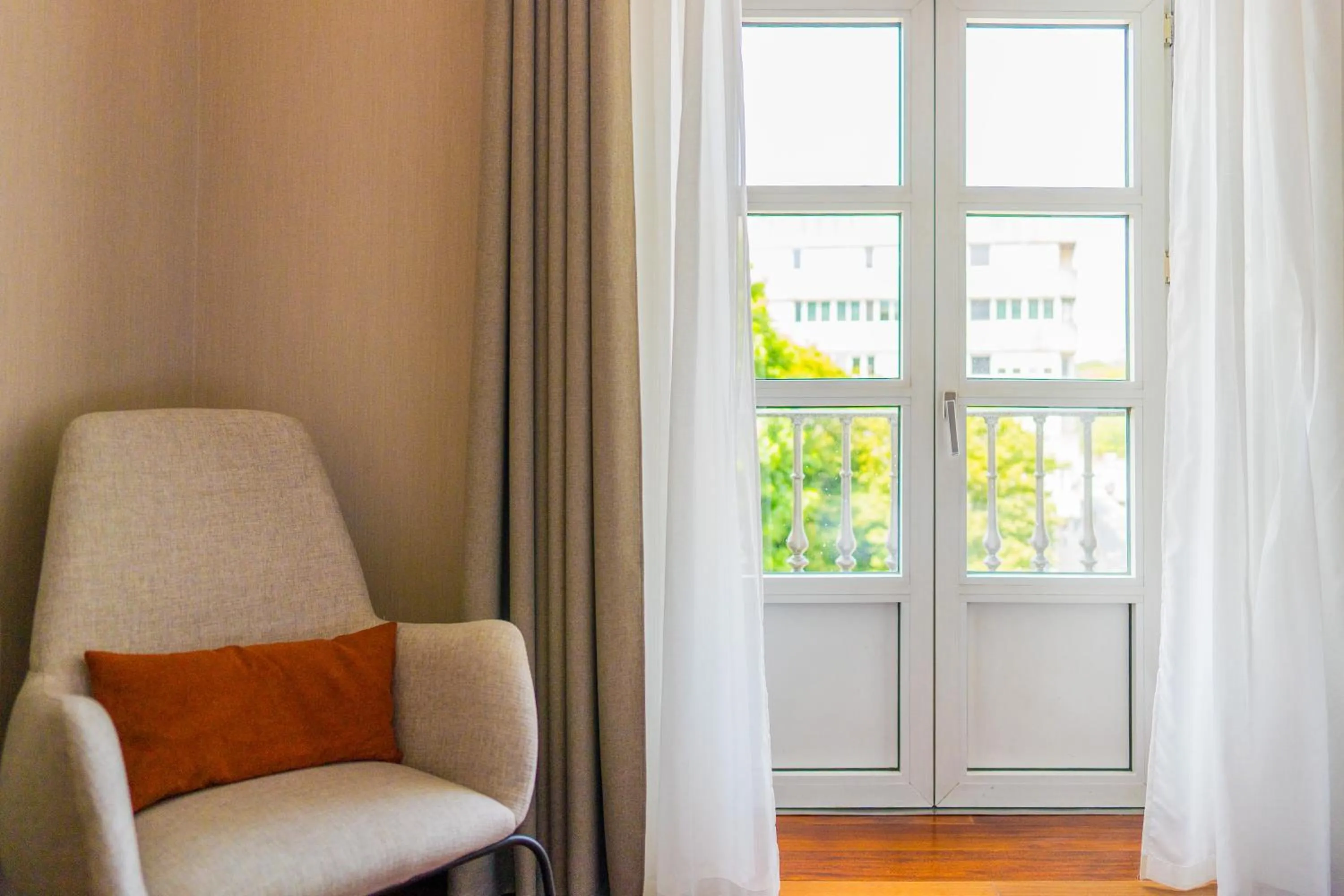 Decorative detail in Hotel Compostela