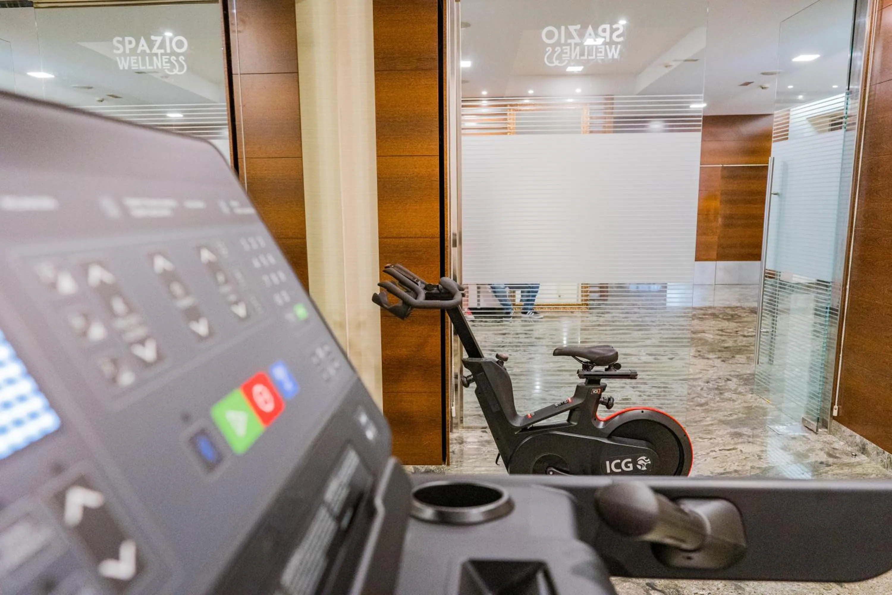 Fitness centre/facilities in Hotel Compostela