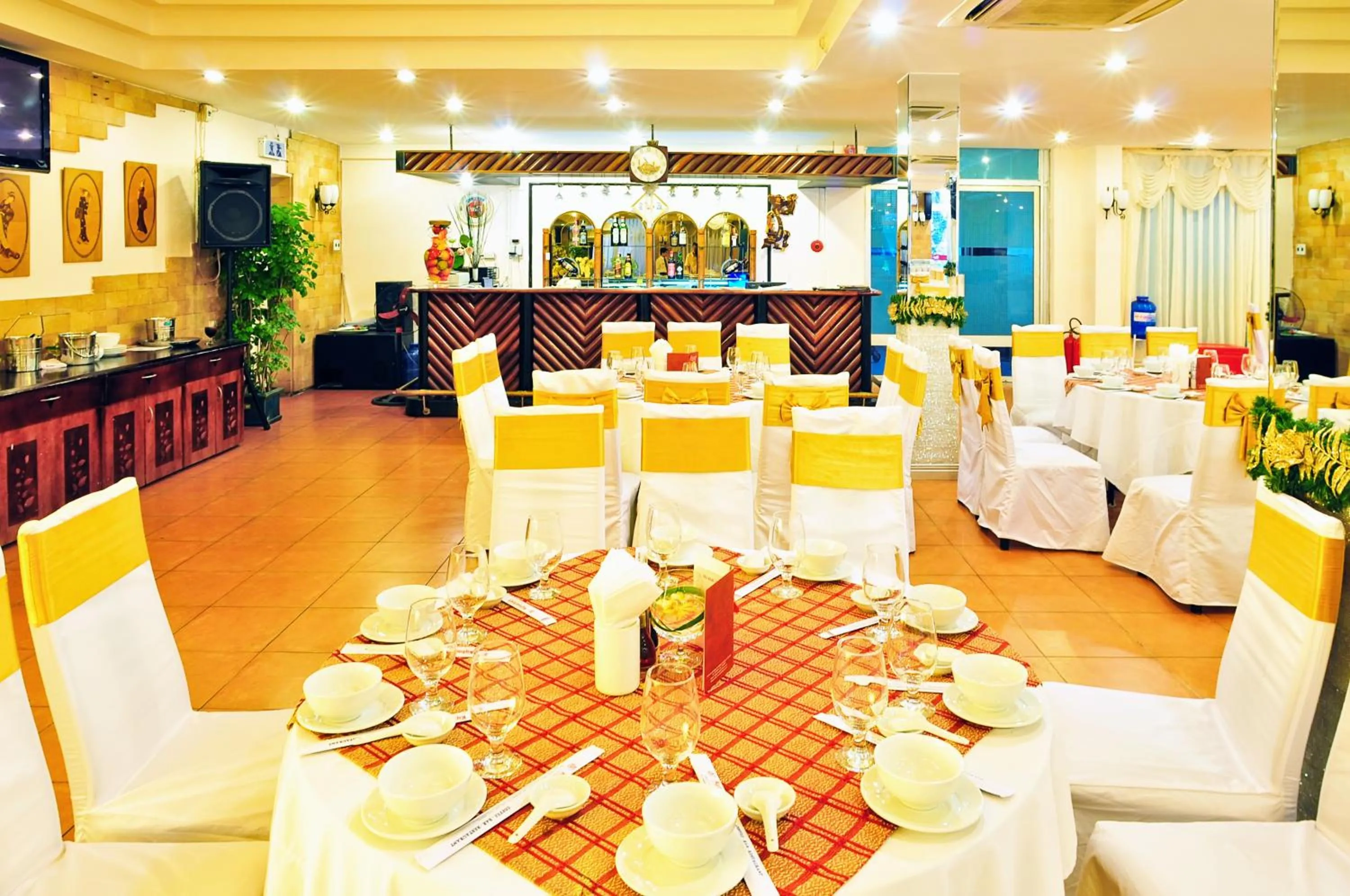 Buffet breakfast in Ky Hoa Hotel Ho Chi Minh