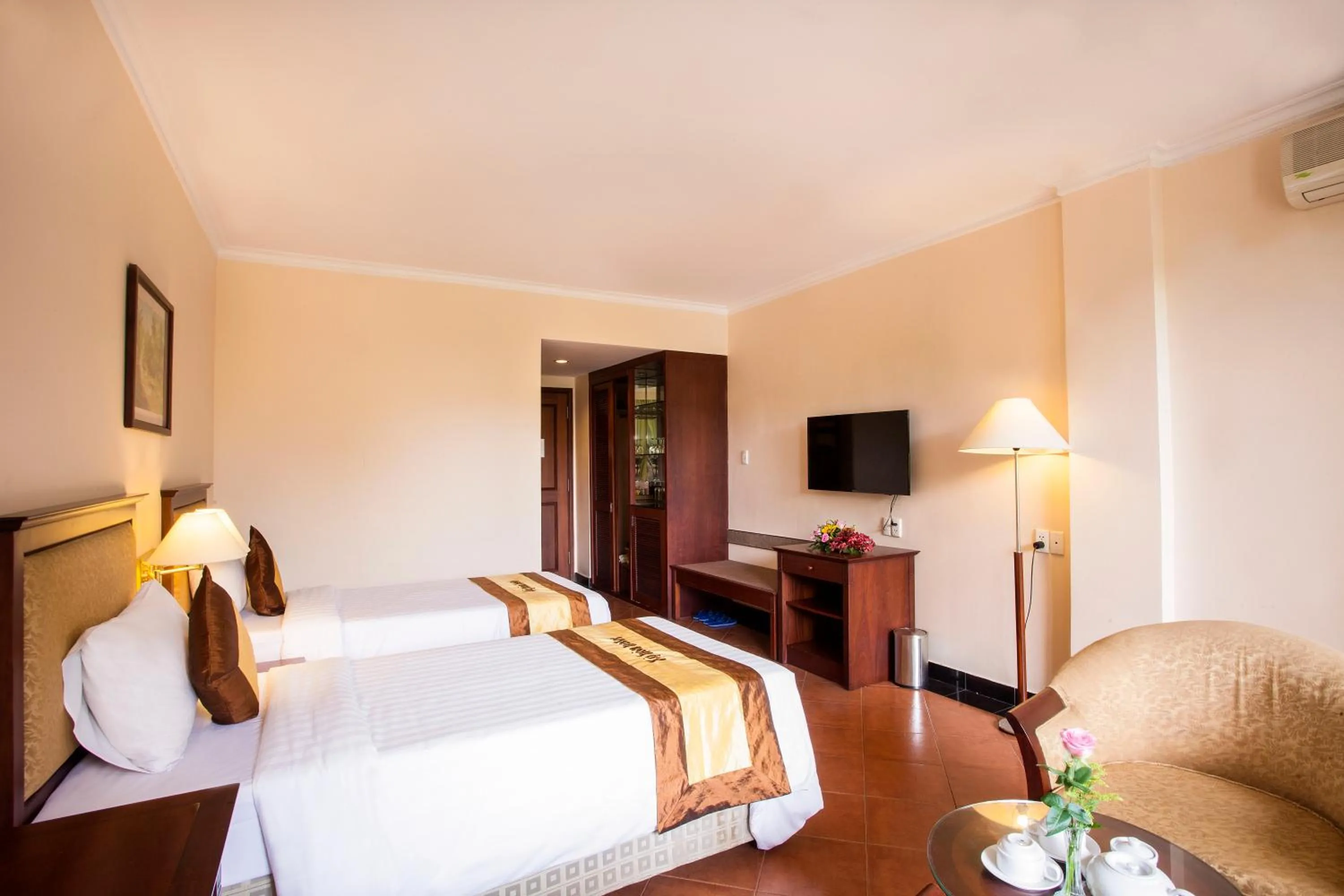 Bed in Ky Hoa Hotel Ho Chi Minh