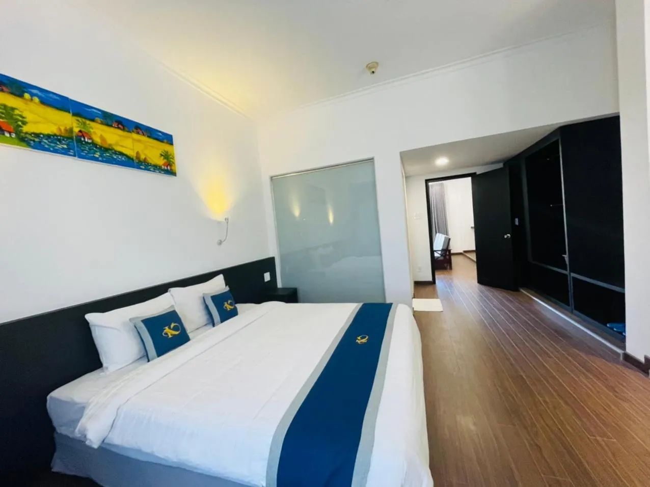 Bed in Ky Hoa Hotel Ho Chi Minh