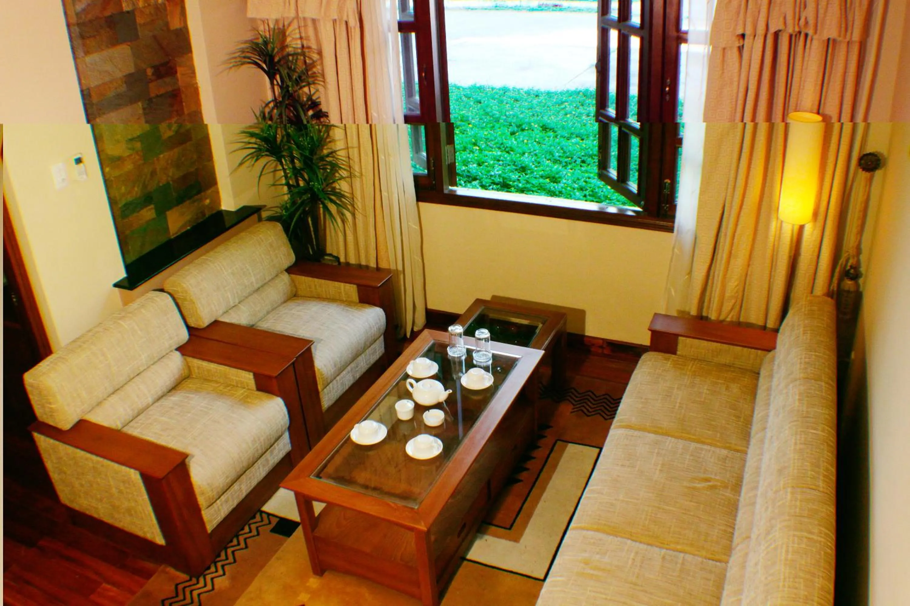 Decorative detail in Ky Hoa Hotel Ho Chi Minh