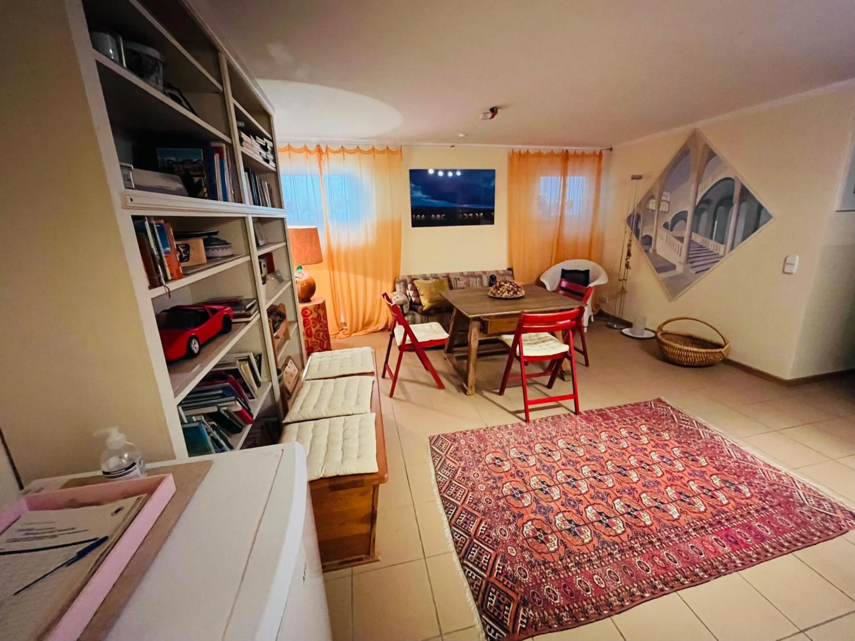 Living room, Bed in Bed and Breakfast Bavaria München