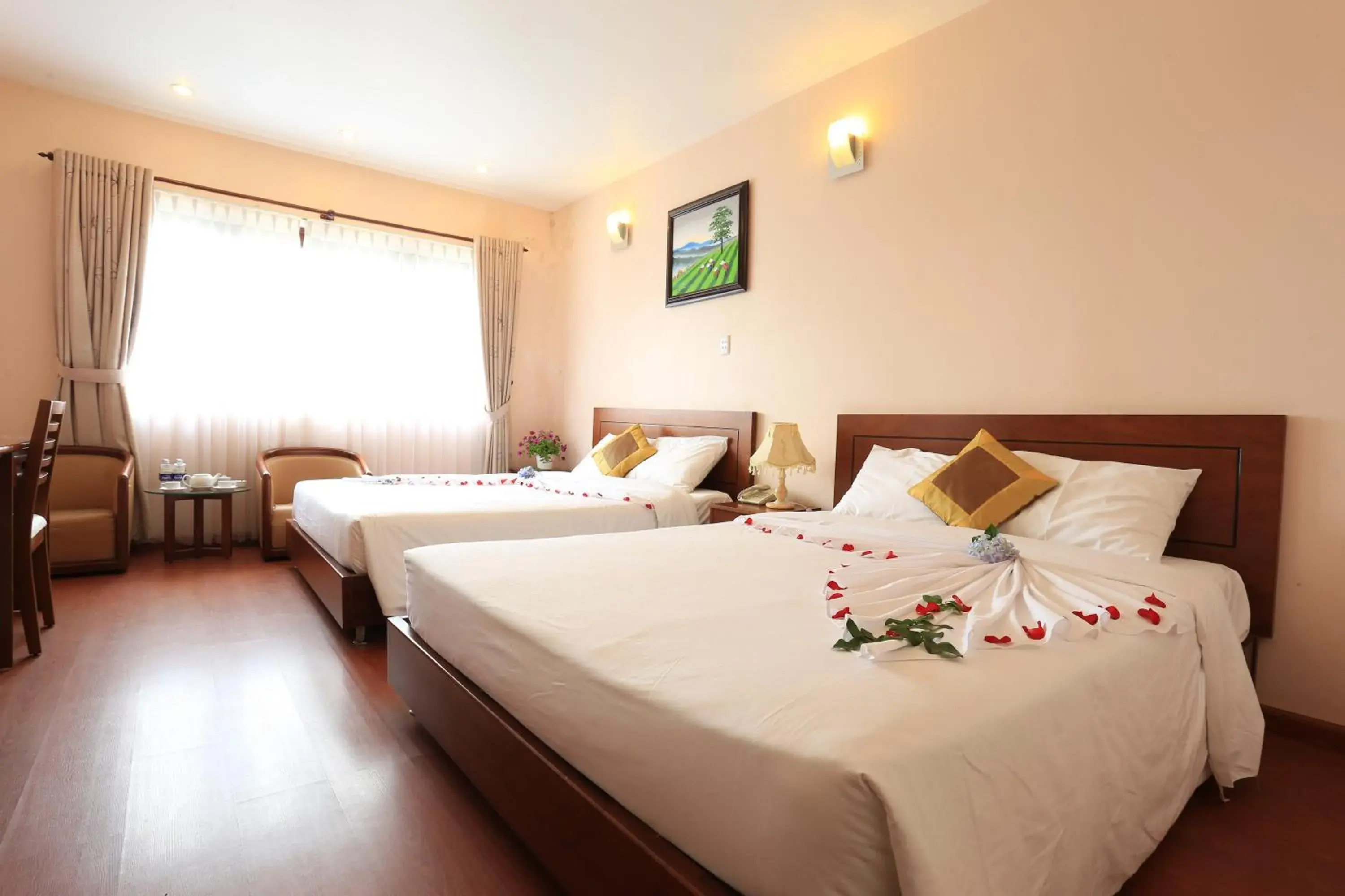 Deluxe Twin Room in Ky Hoa Hotel Da Lat Deluxe Twin Room in Ky Hoa Hotel Da Lat