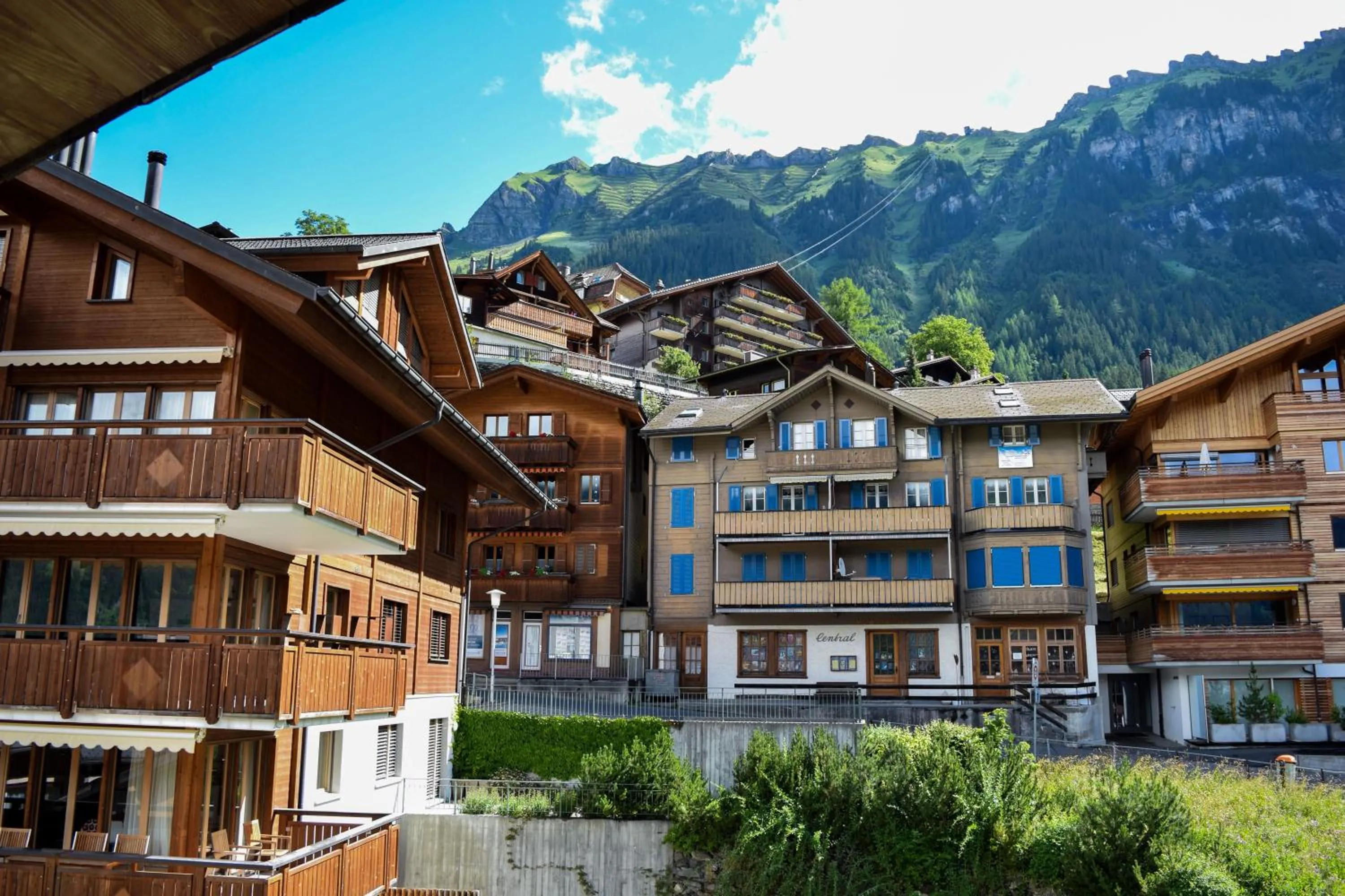 Mountain view in Alpenkräuter Hotel Bären