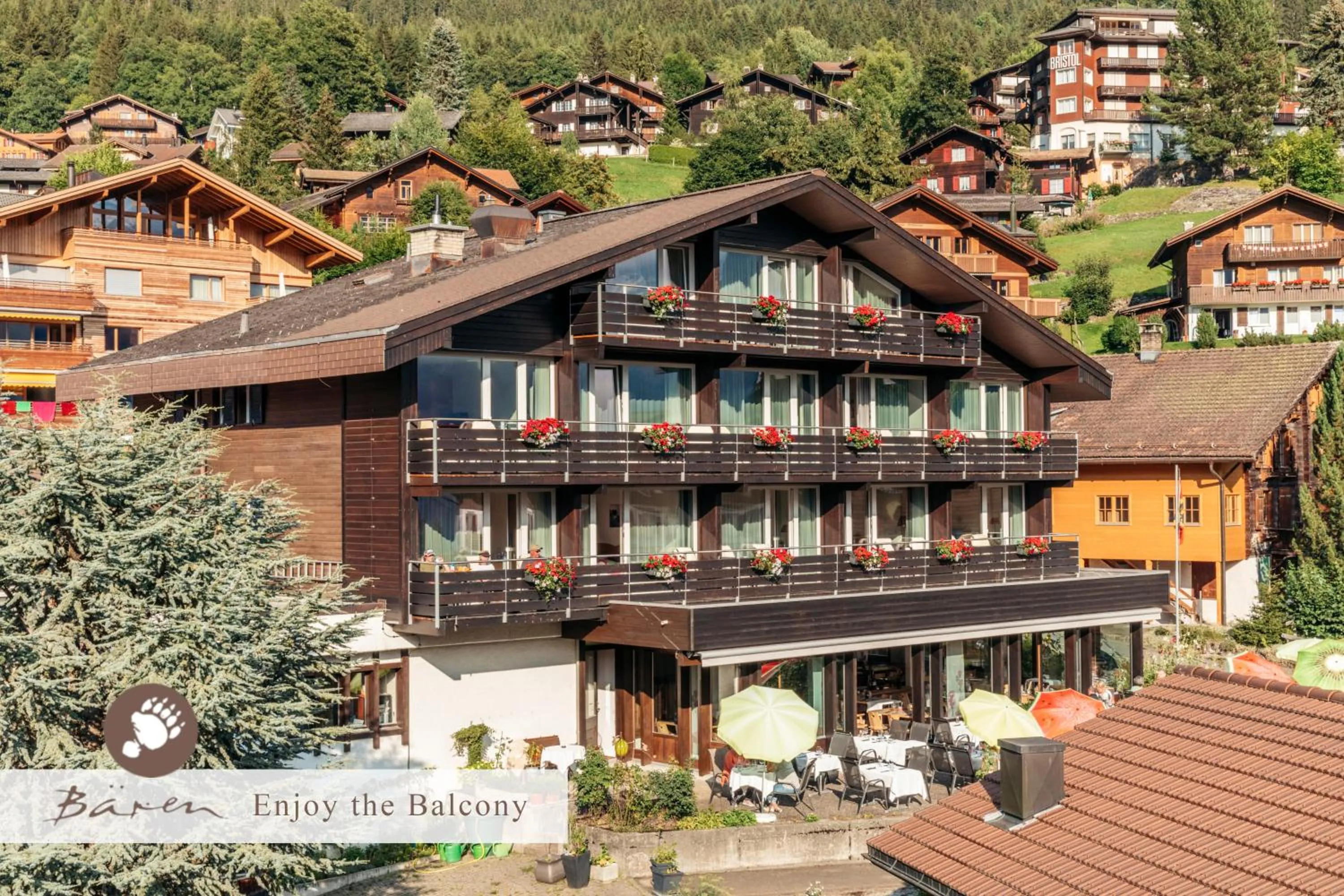 Property building in Alpenkräuter Hotel Bären