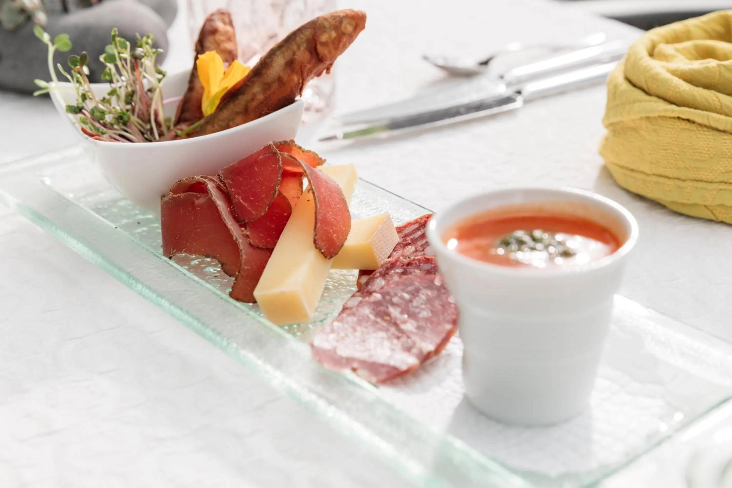 Dinner in Alpenkräuter Hotel Bären