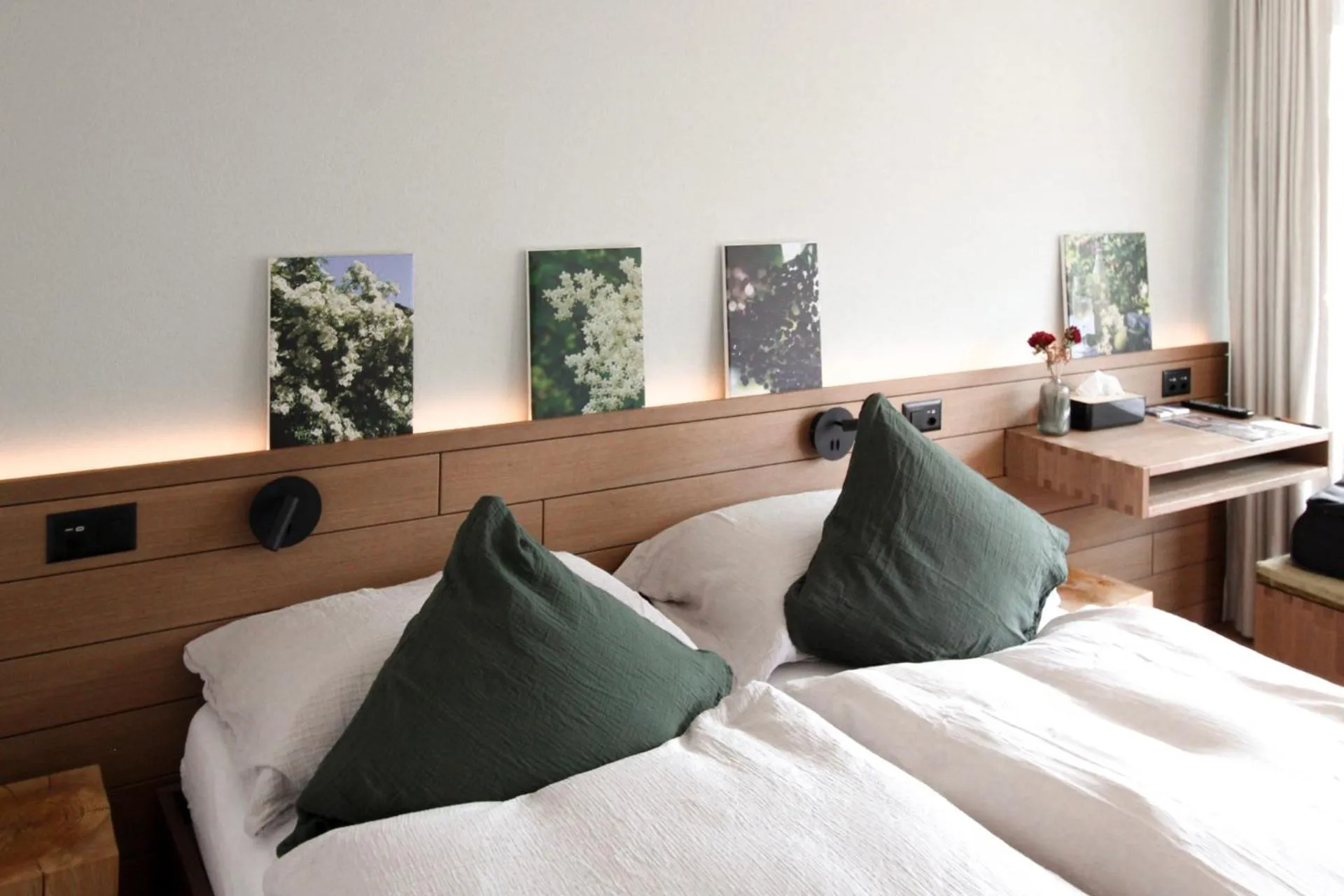 Bed in Alpenkräuter Hotel Bären