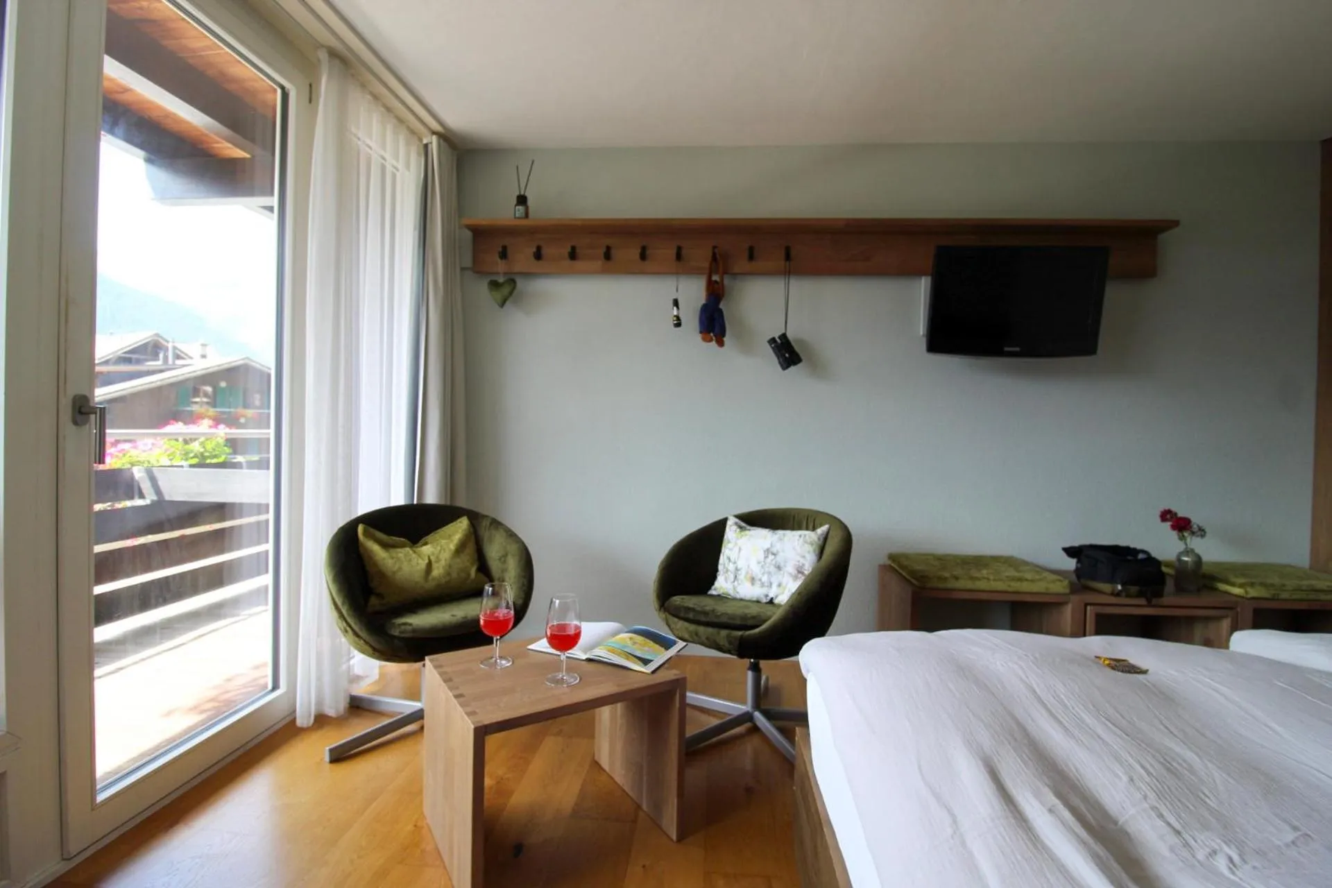 View (from property/room), Bed in Alpenkräuter Hotel Bären