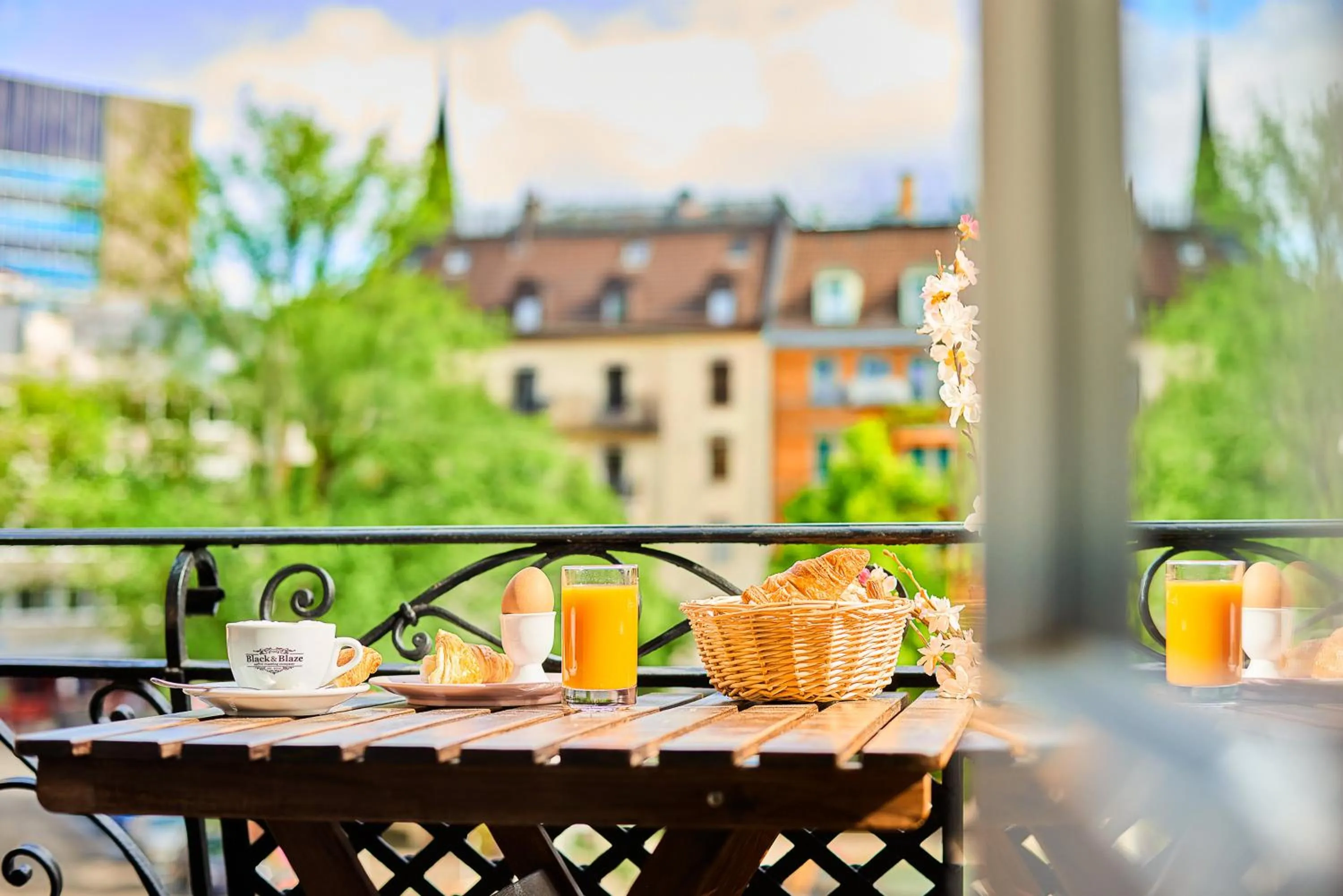 Breakfast in Saint Georges Hotel