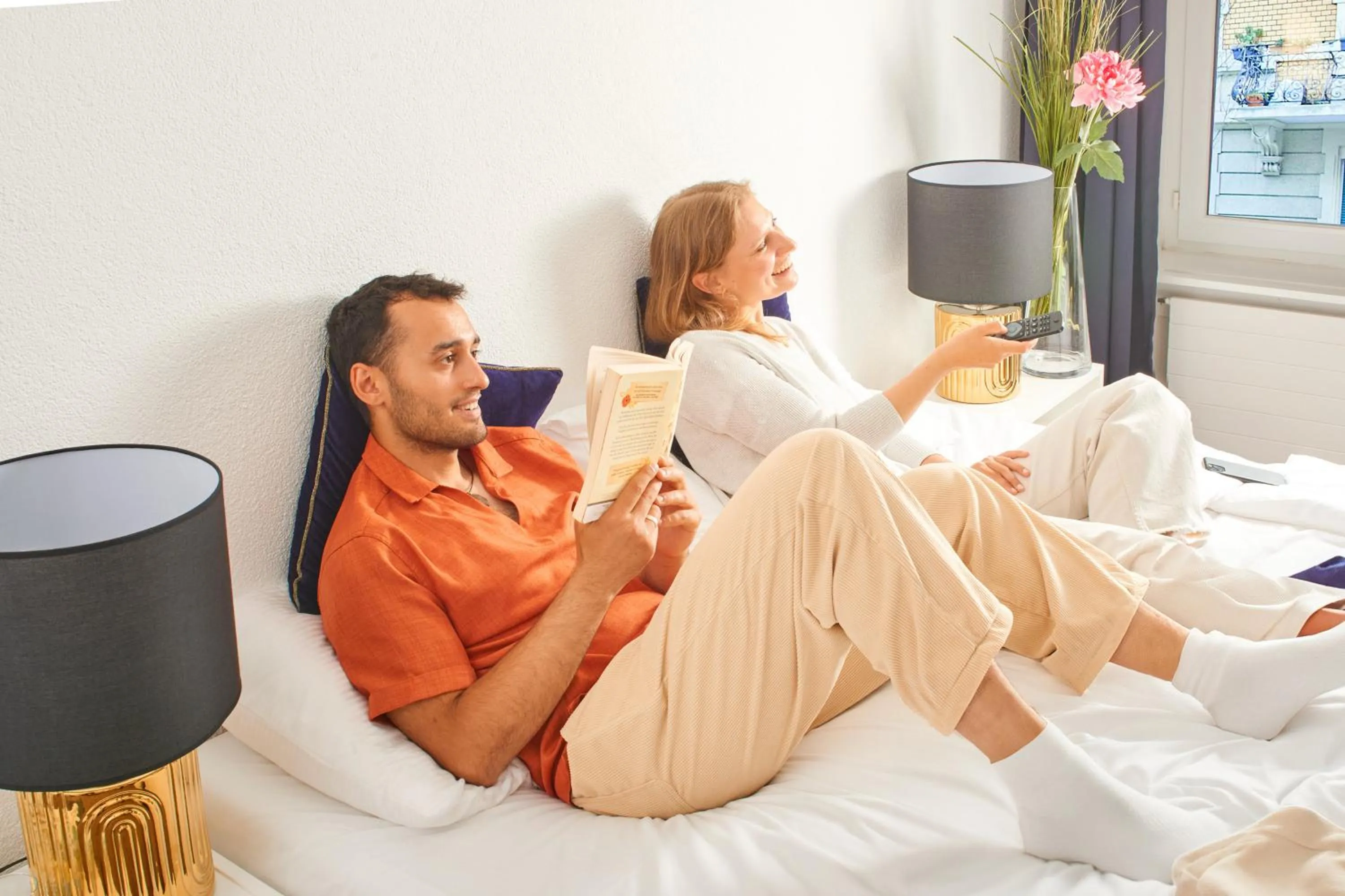 Bed in Saint Georges Hotel