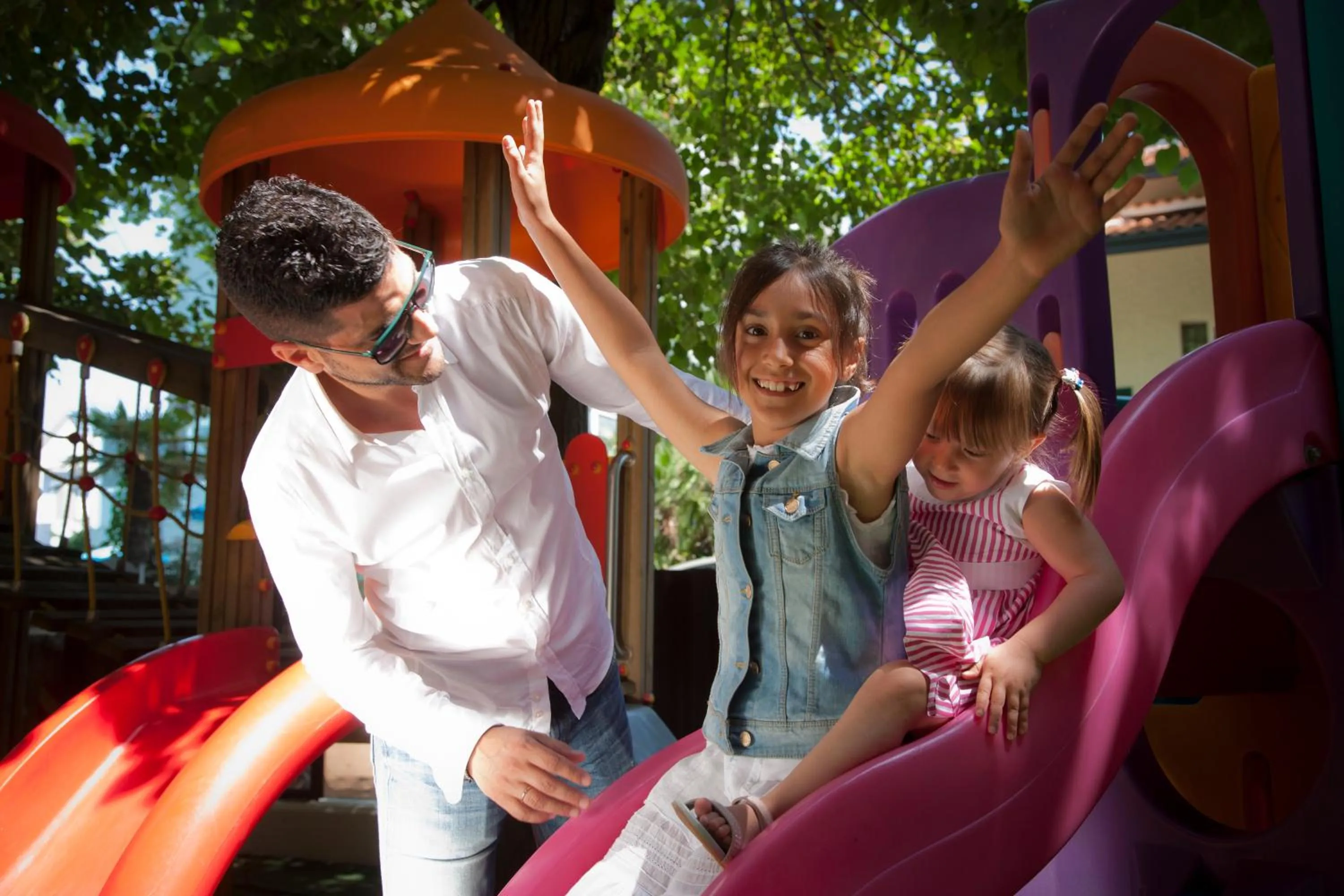 young children in Hotel Fra I Pini