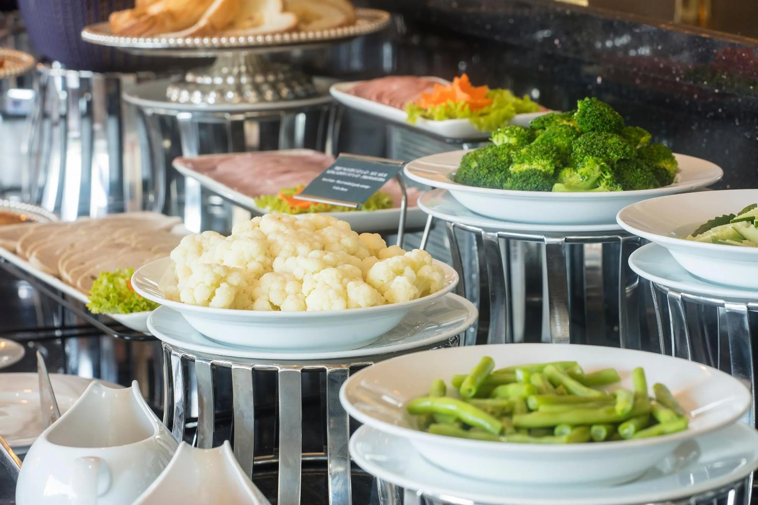 Food and drinks in Beachfront Hotel