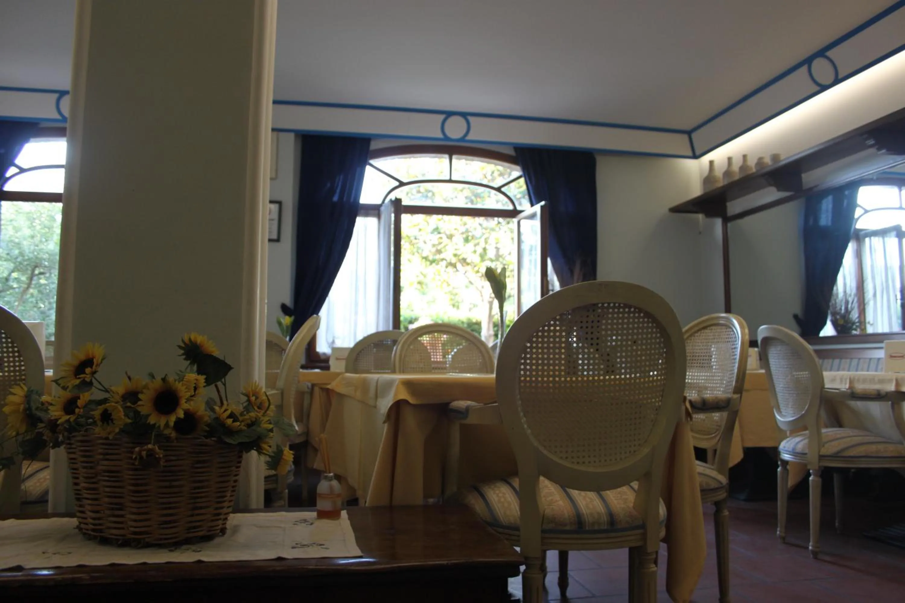 Restaurant/places to eat in Hotel Girasole