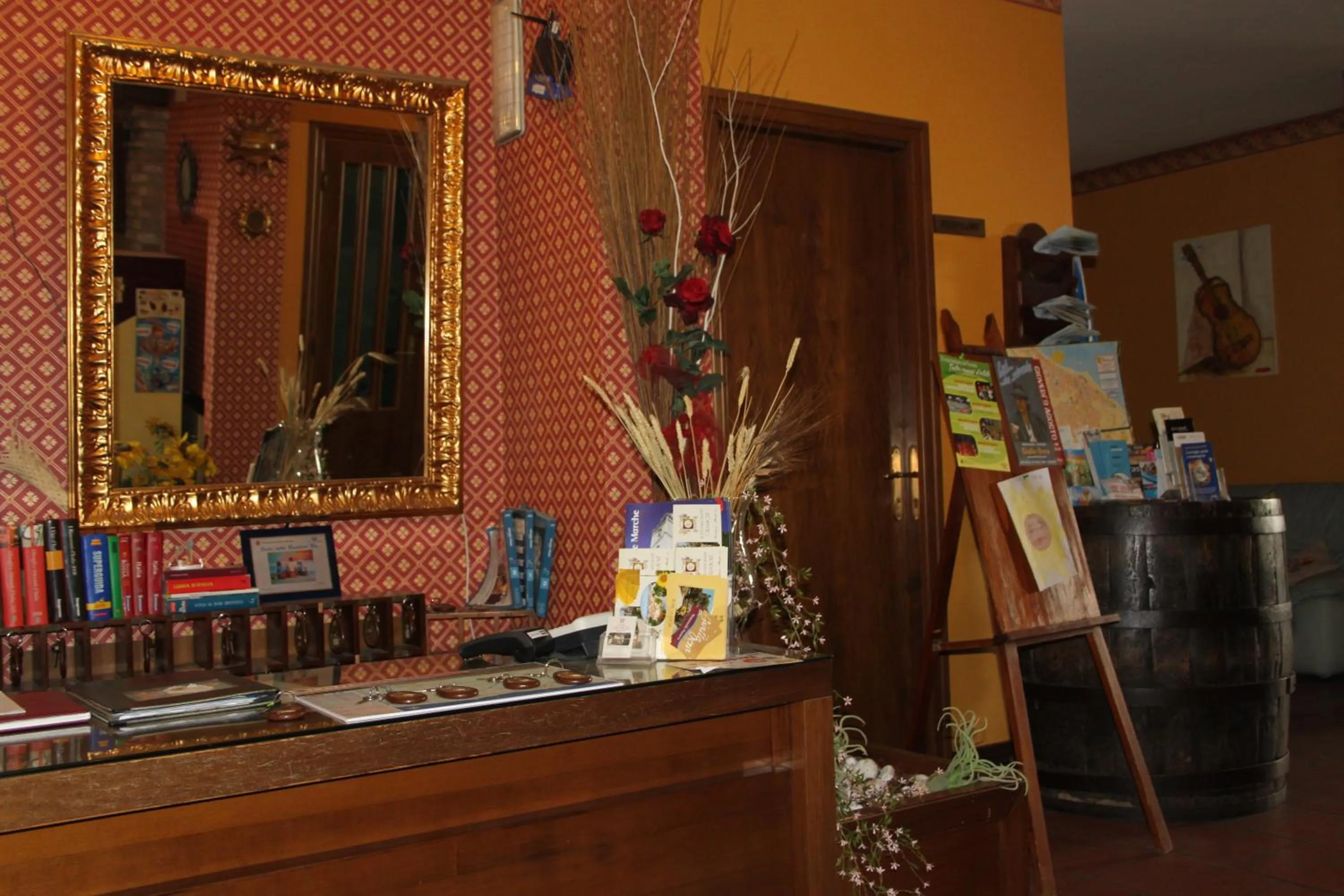 Lobby or reception in Hotel Girasole