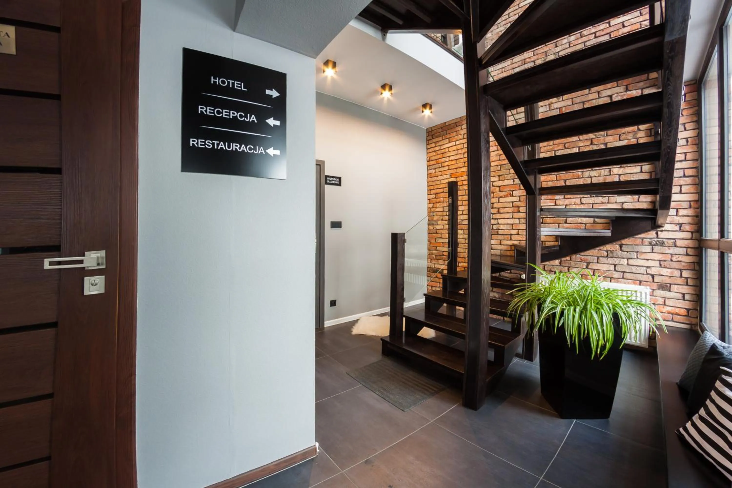 Lobby or reception in Hotel Oaza