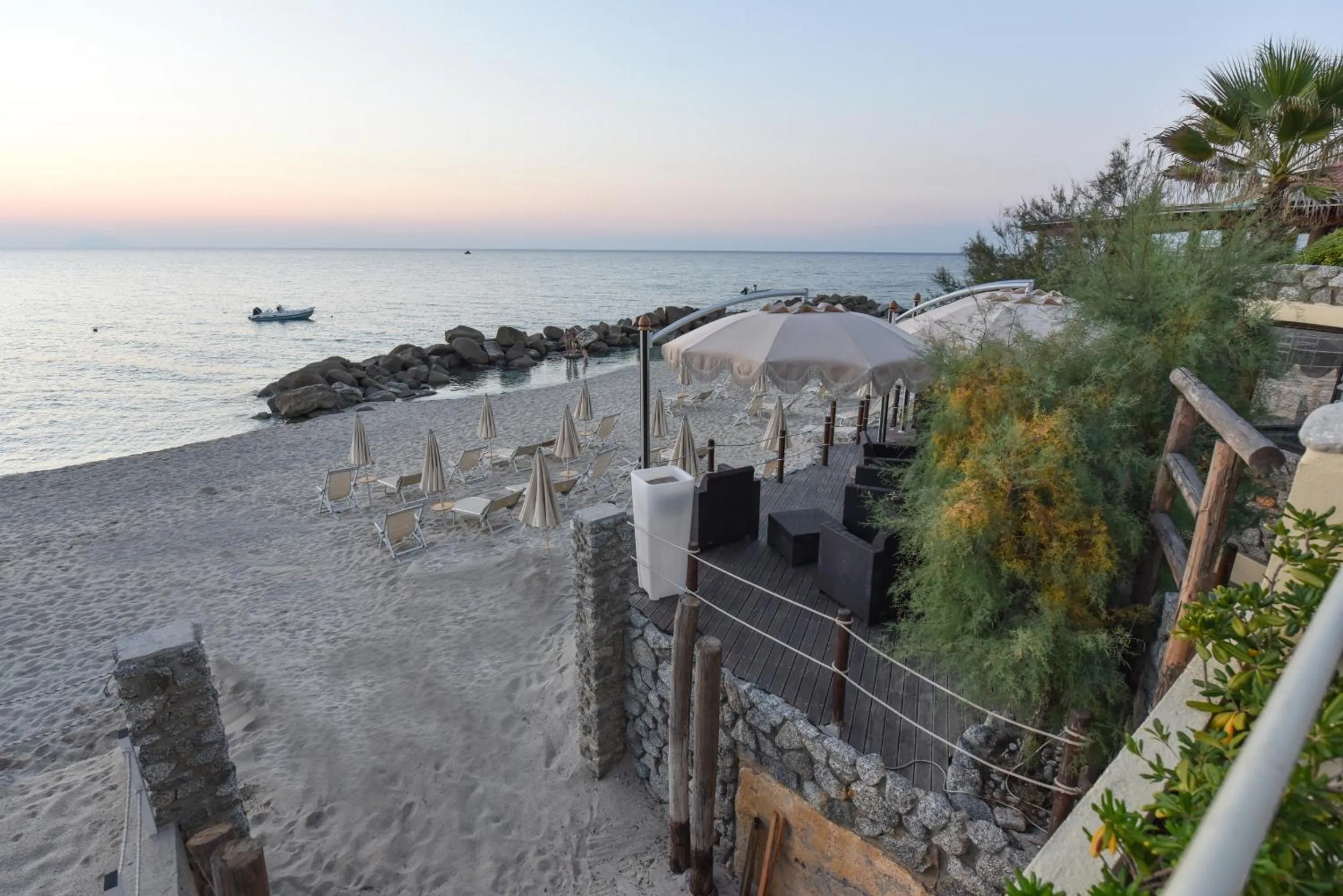 Beach in Baia del Godano Resort & Spa