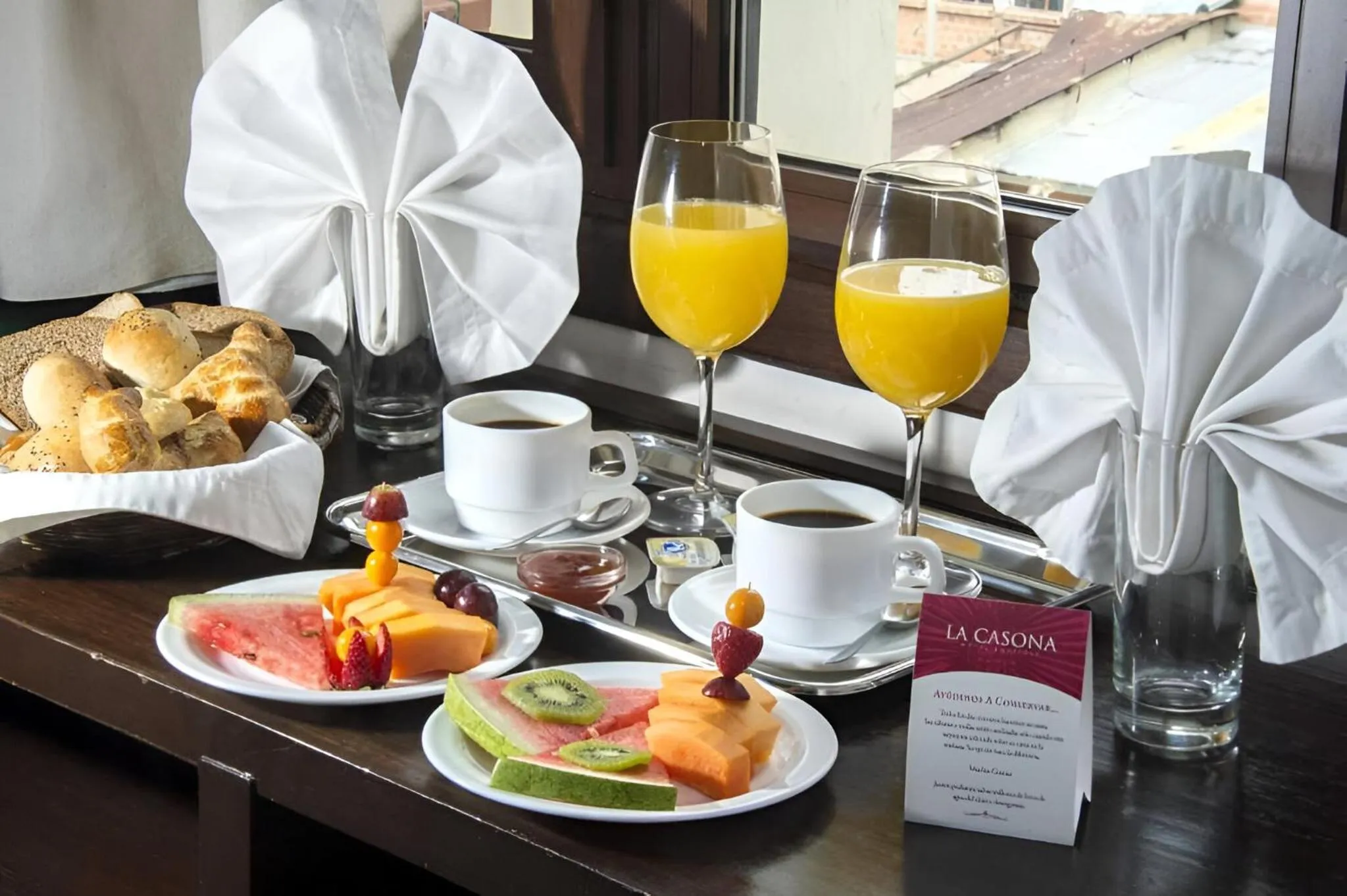 Breakfast in La Casona Hotel Boutique