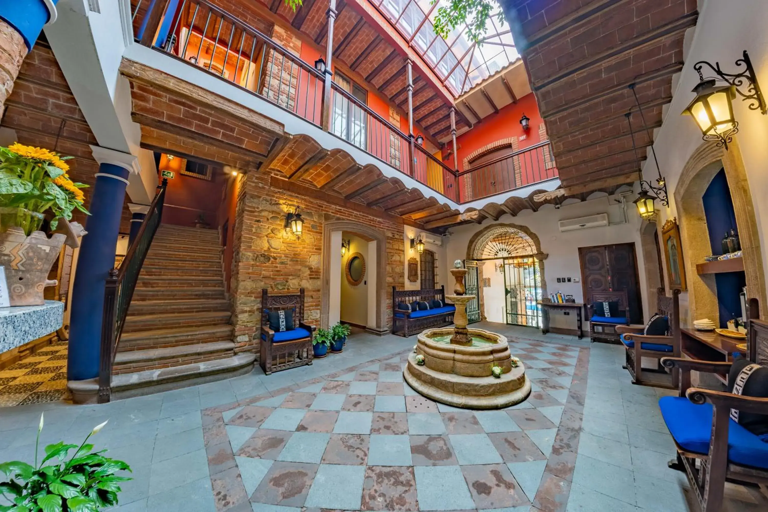 Living room in La Casona Hotel Boutique Living room in La Casona Hotel Boutique