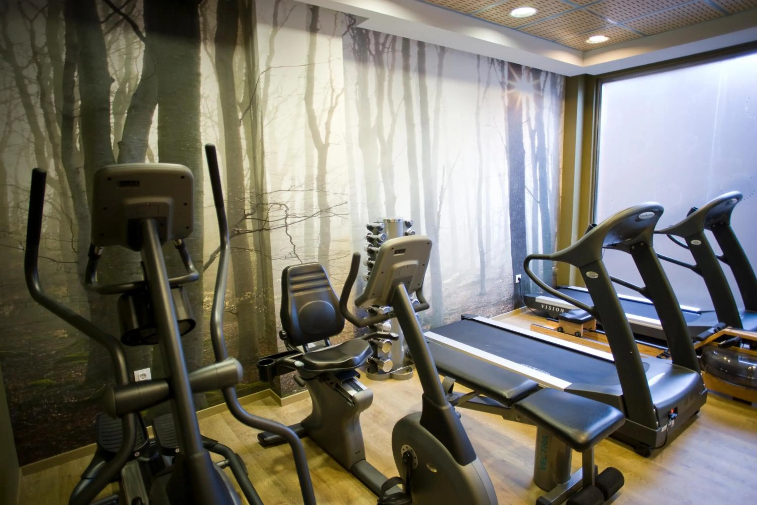 Fitness centre/facilities in Casamaïa Apartments